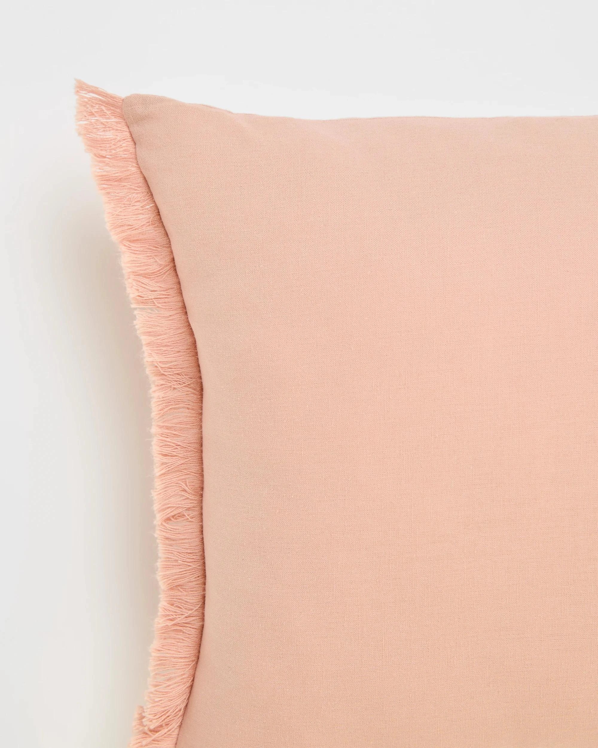 2 Target Laynie Linen/Cotton Breakfast Cushion - Pink, 2 of 2