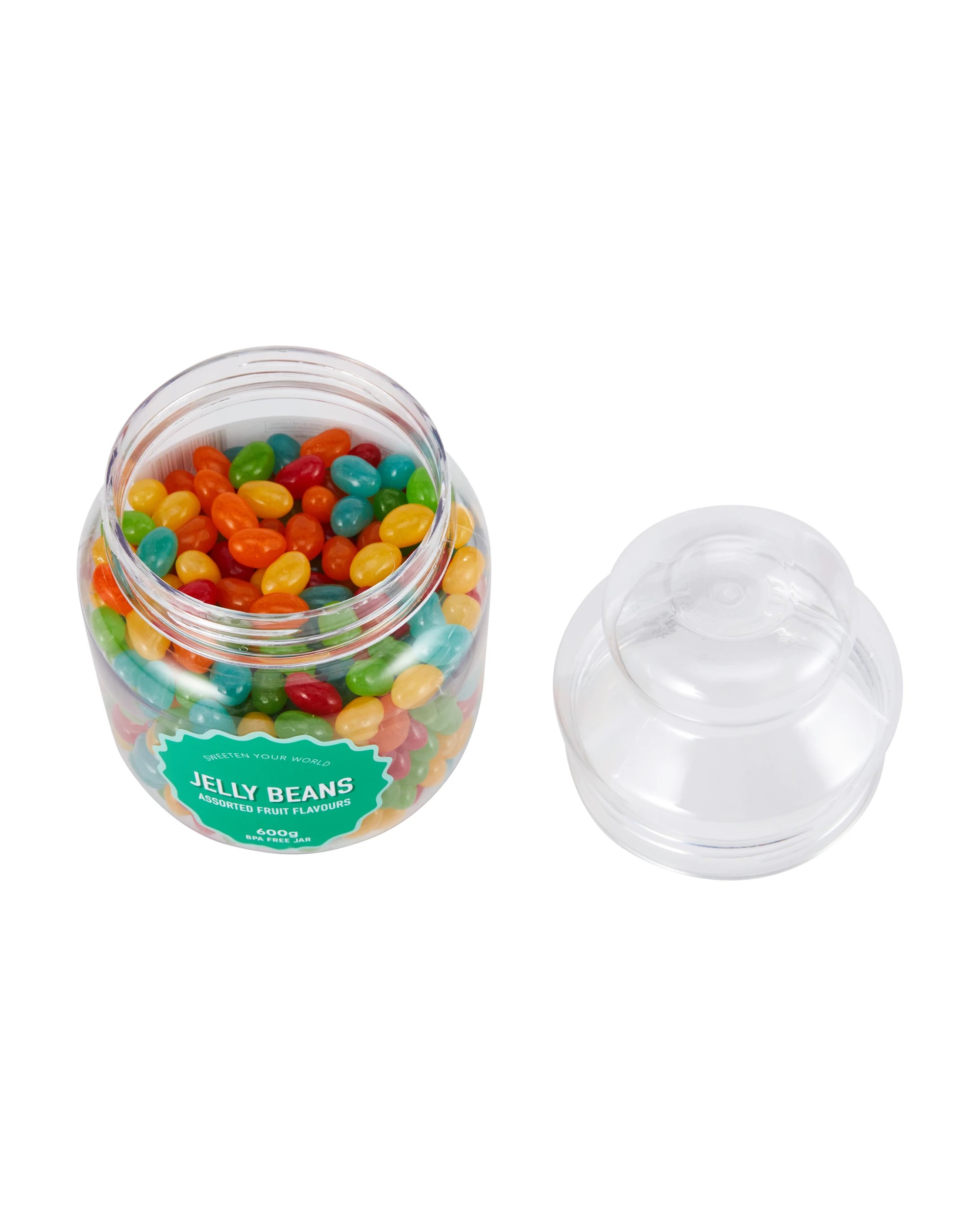 3 Assorted Fruit Flavours Jelly Beans 600g, 3 of 5