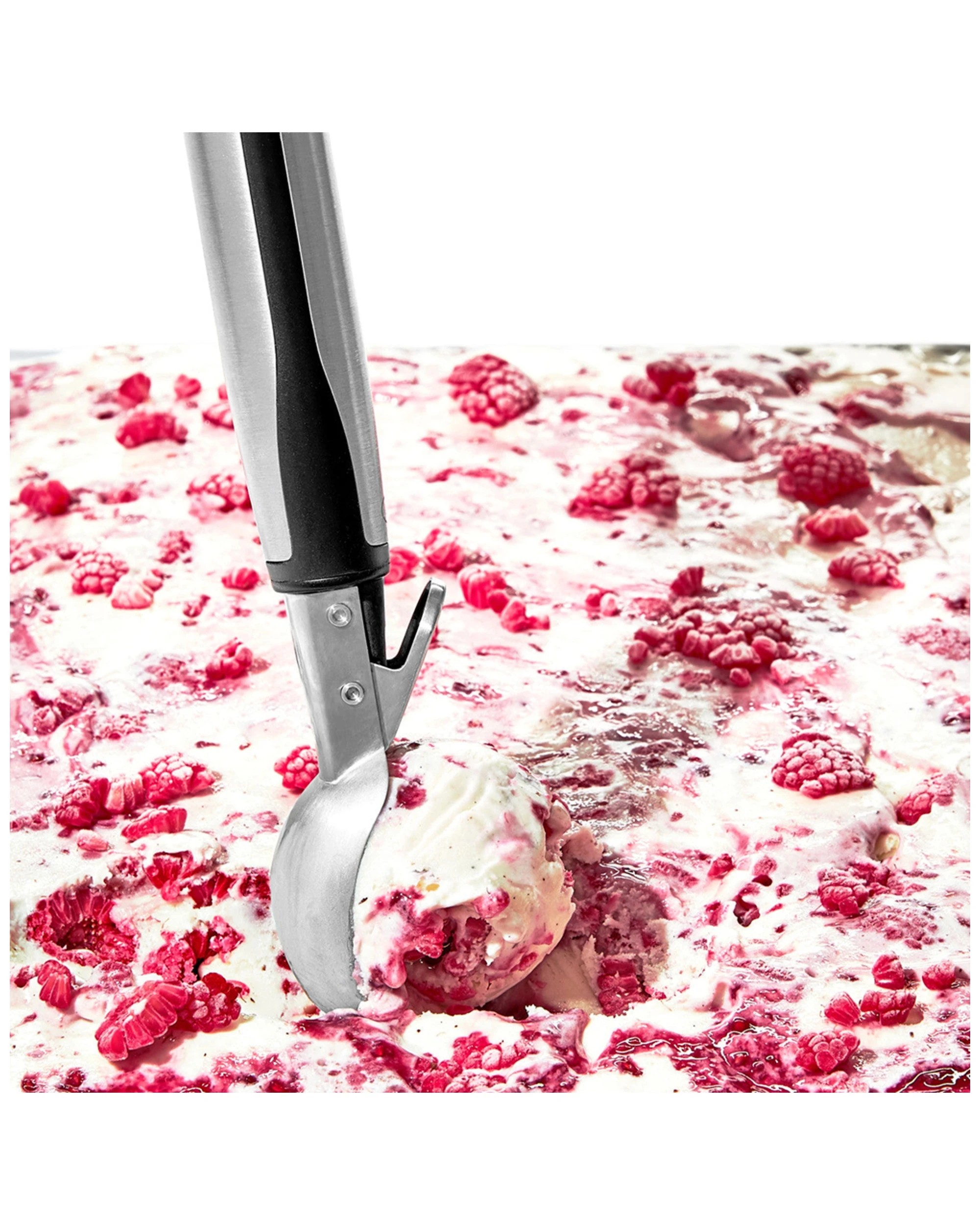 4 OXO Good Grips Ice Cream Stainless Steel Lever Scoop Non-Slip Dishwasher Safe, 4 of 5