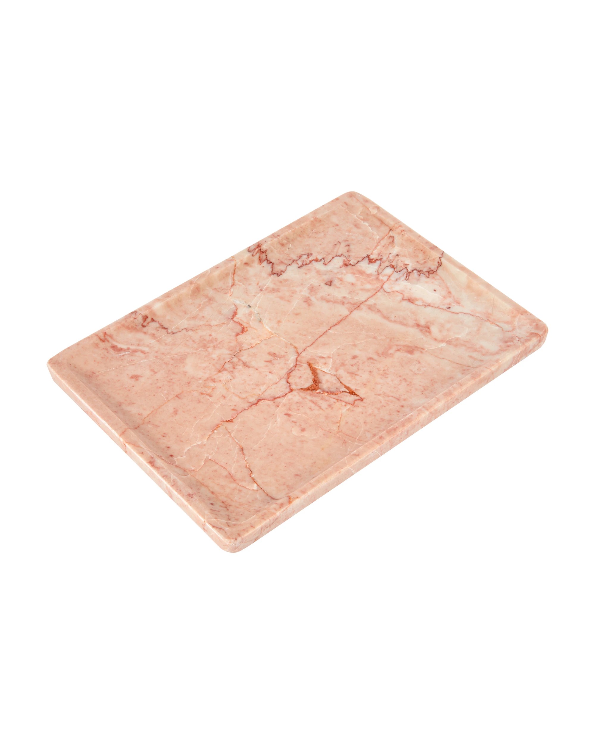 1 Pink Stone Decor Tray, 1 of 5