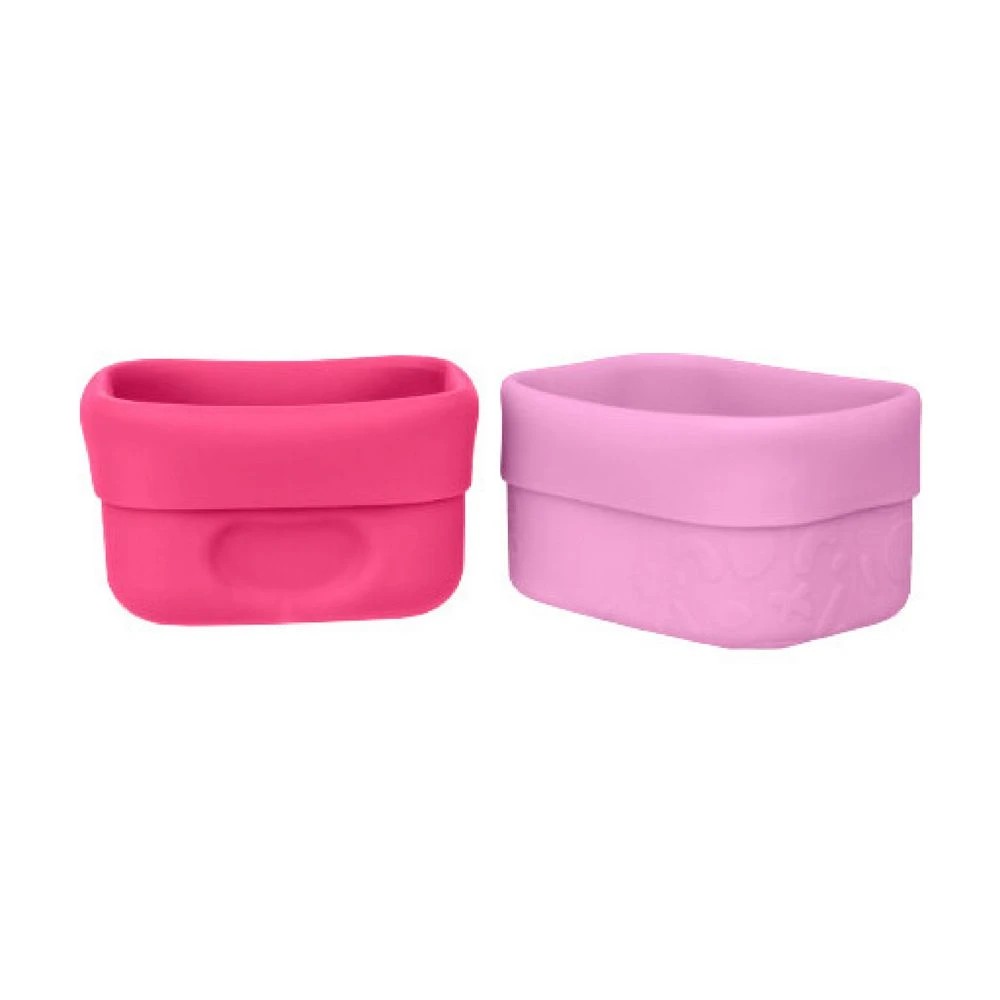 2 B.box Silicone Snack Cups Berry., 2 of 3