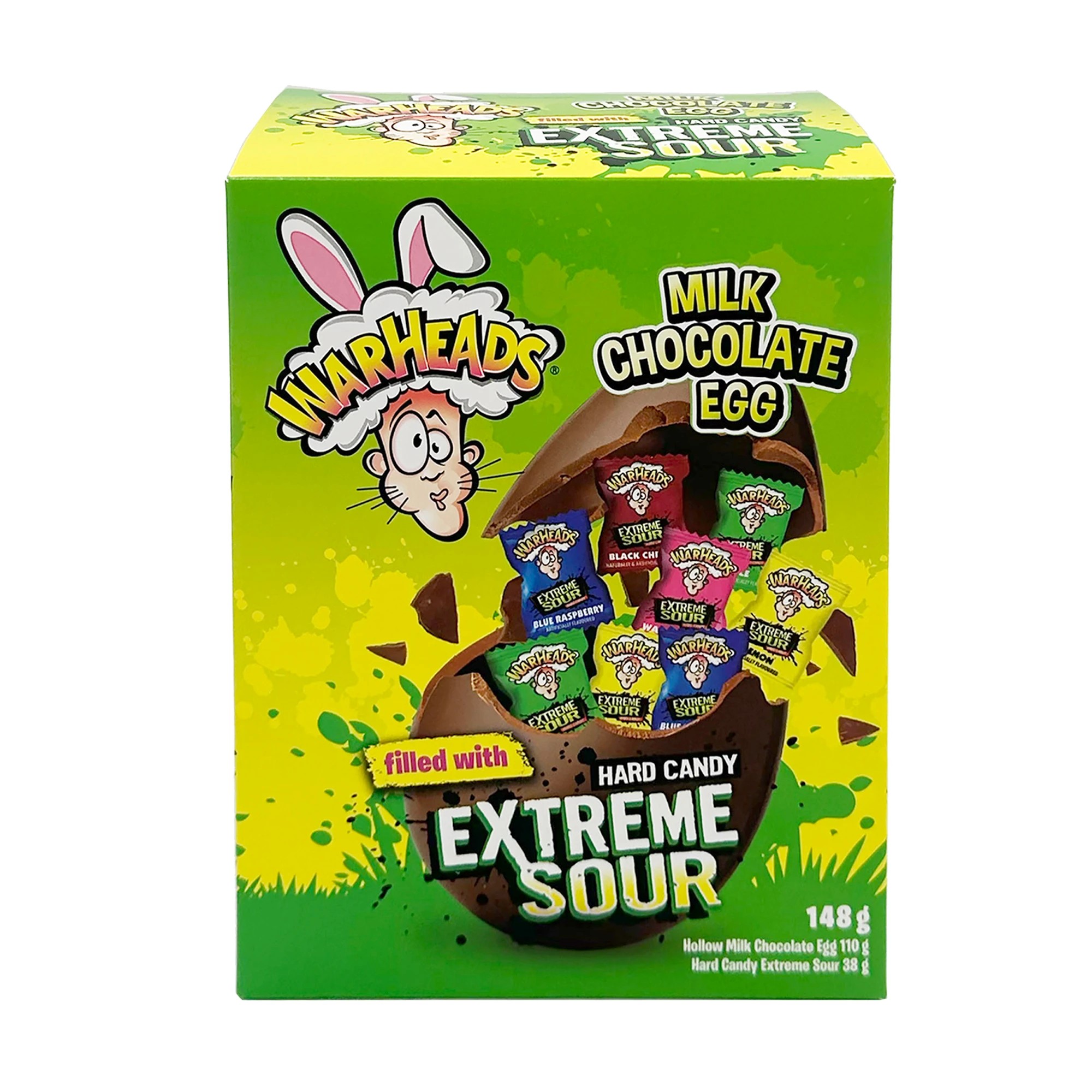 1 Warheads Milk Chocolate Hard Candy 148g, 1 of 2