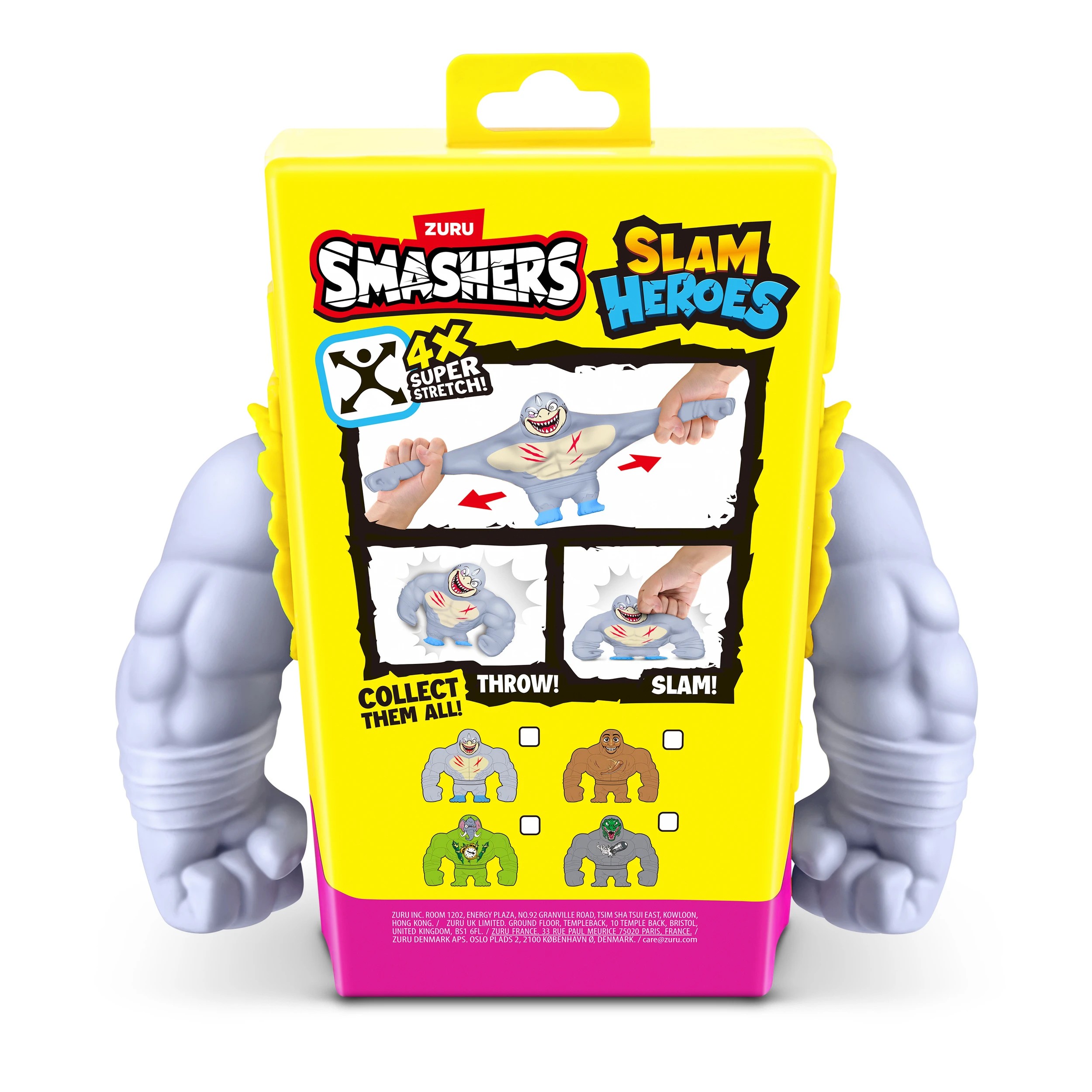 7 Zuru Smashers Slam Heroes - Assorted, 7 of 7