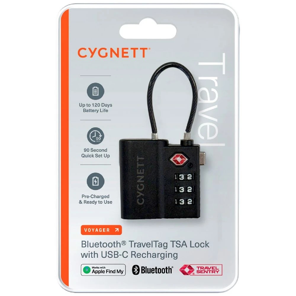 2 Voyager Bluetooth Travel Tag & Lock White, 2 of 5