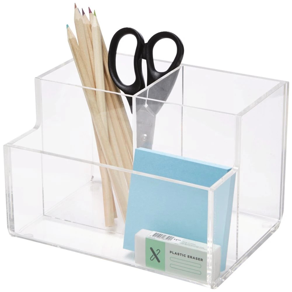 3 Otto Pen Stand Desk Tidy Acrylic, 3 of 6