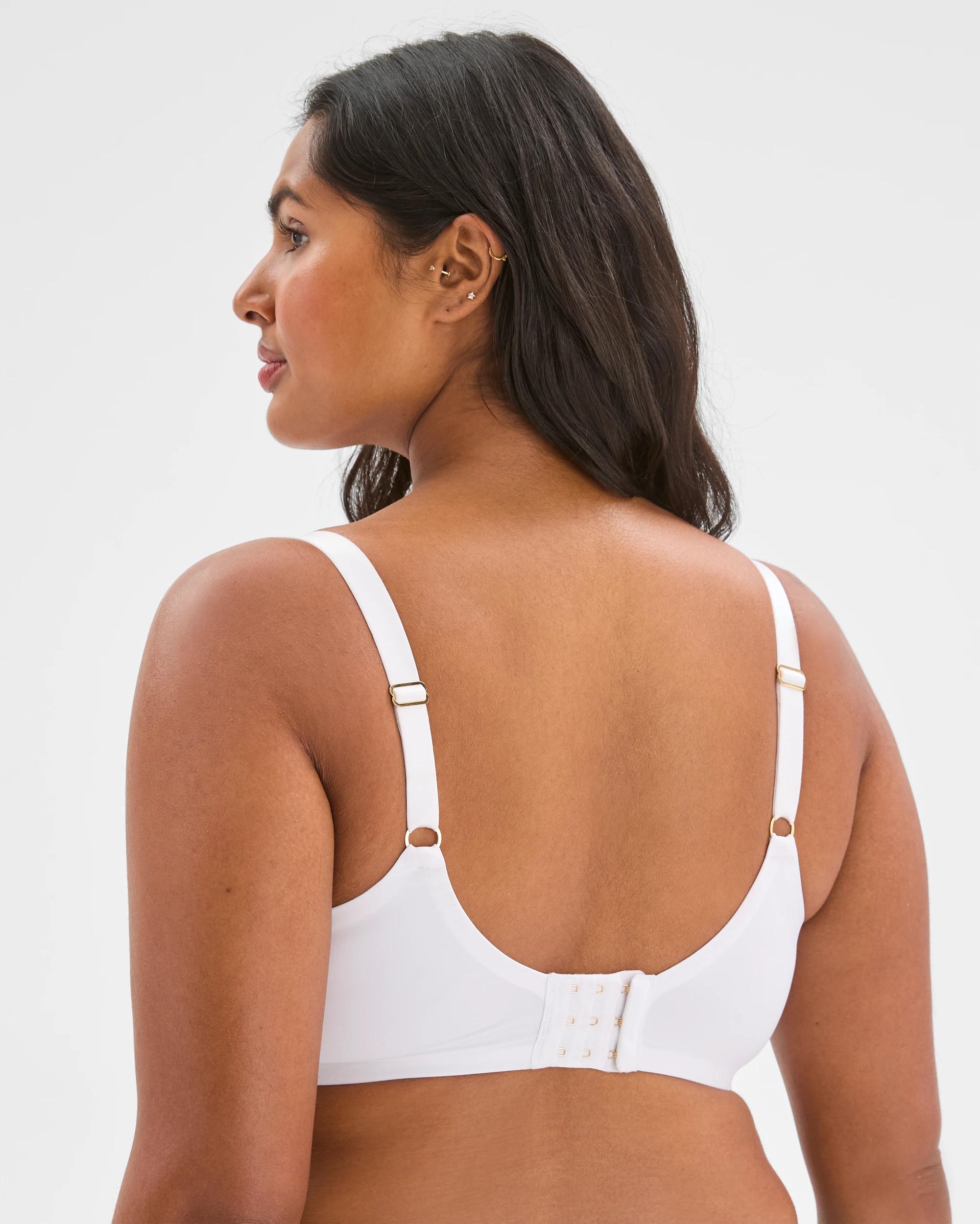 4 Target Woman Jenna Minimiser Lace Underwire Bra WHITE, 4 of 4