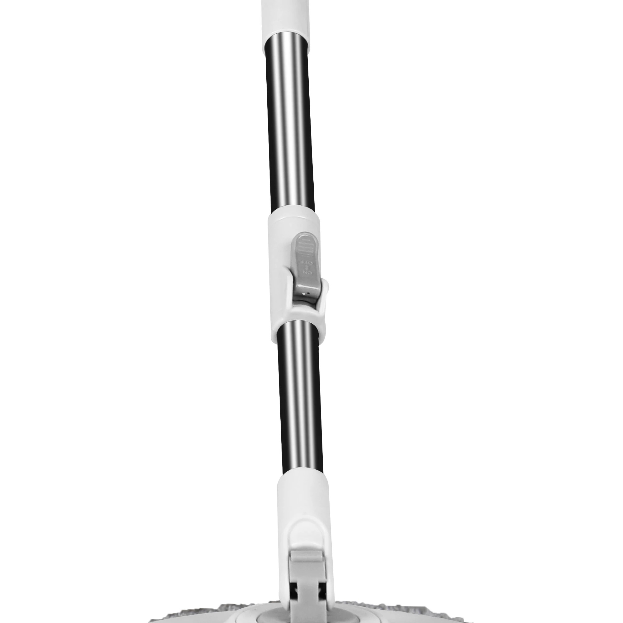 5 Cleanflo 360 Degree Round Spinning Mop and Bucket Set with 2 Free Mop Heads - White, 5 of 7