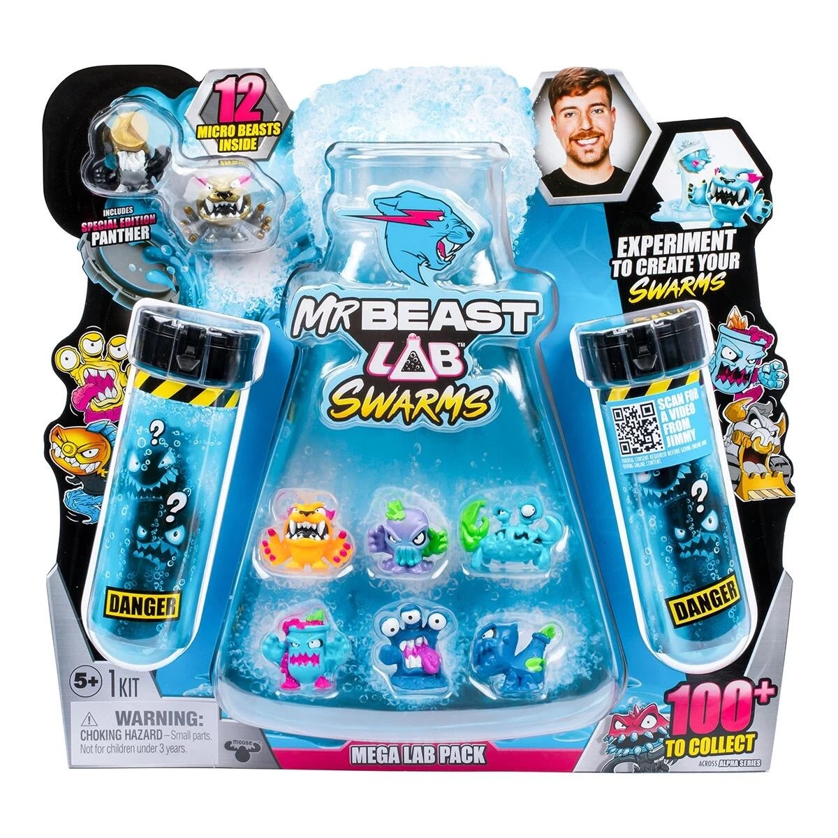 1 12 Pack MrBeast Lab Swarms Atomic Series Mega Lab Playset - Assorted, 1 of 8