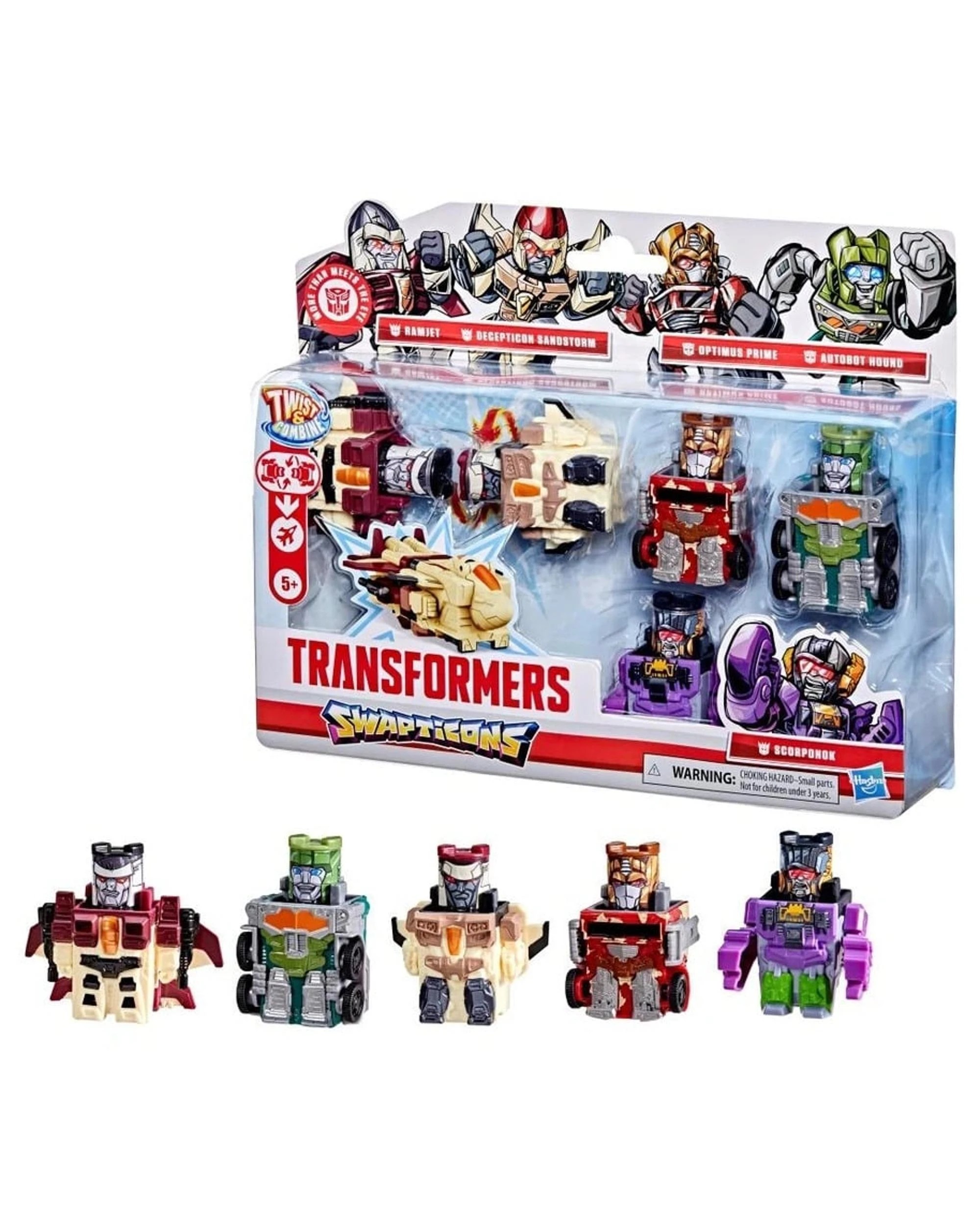 1 Transformers Swapticons Desert Dunes Mission Action Figure 5 Pack, 1 of 1