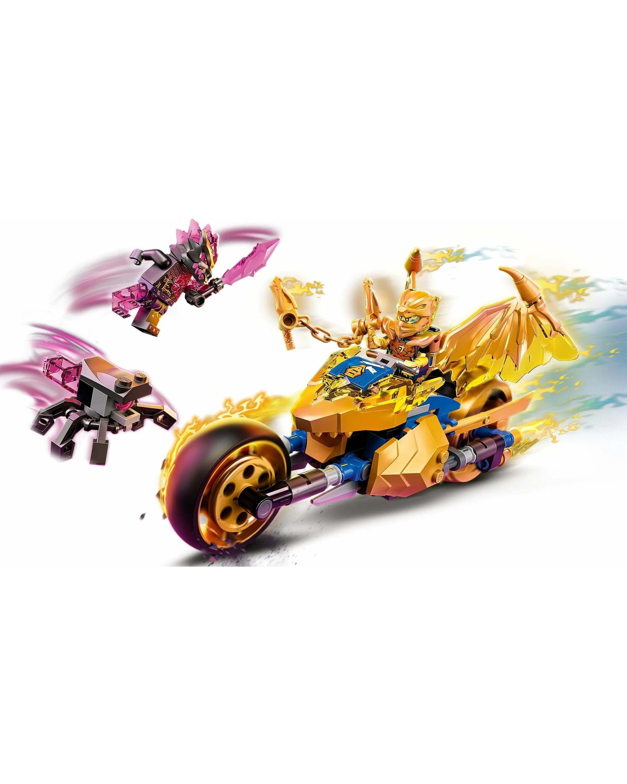 2 Lego Ninjago 71768 Jay's Golden Dragon Moto Jet, 2 of 5