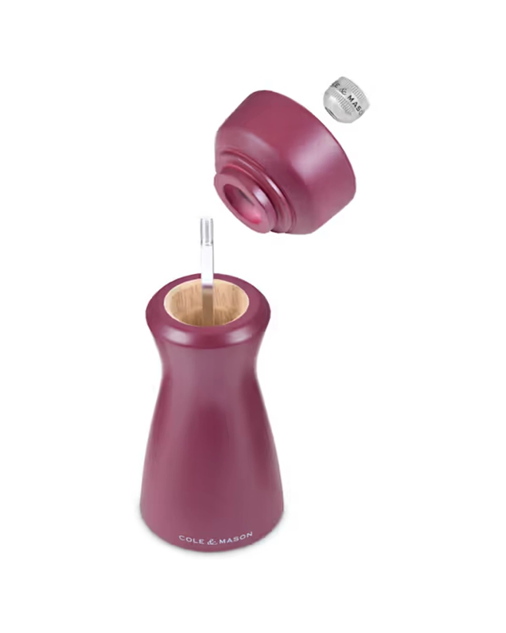 4 Cole & Mason Kenton Ceramic 150mm Salt Or Pepper Mill Dual-Use Sichuan - Red, 4 of 6