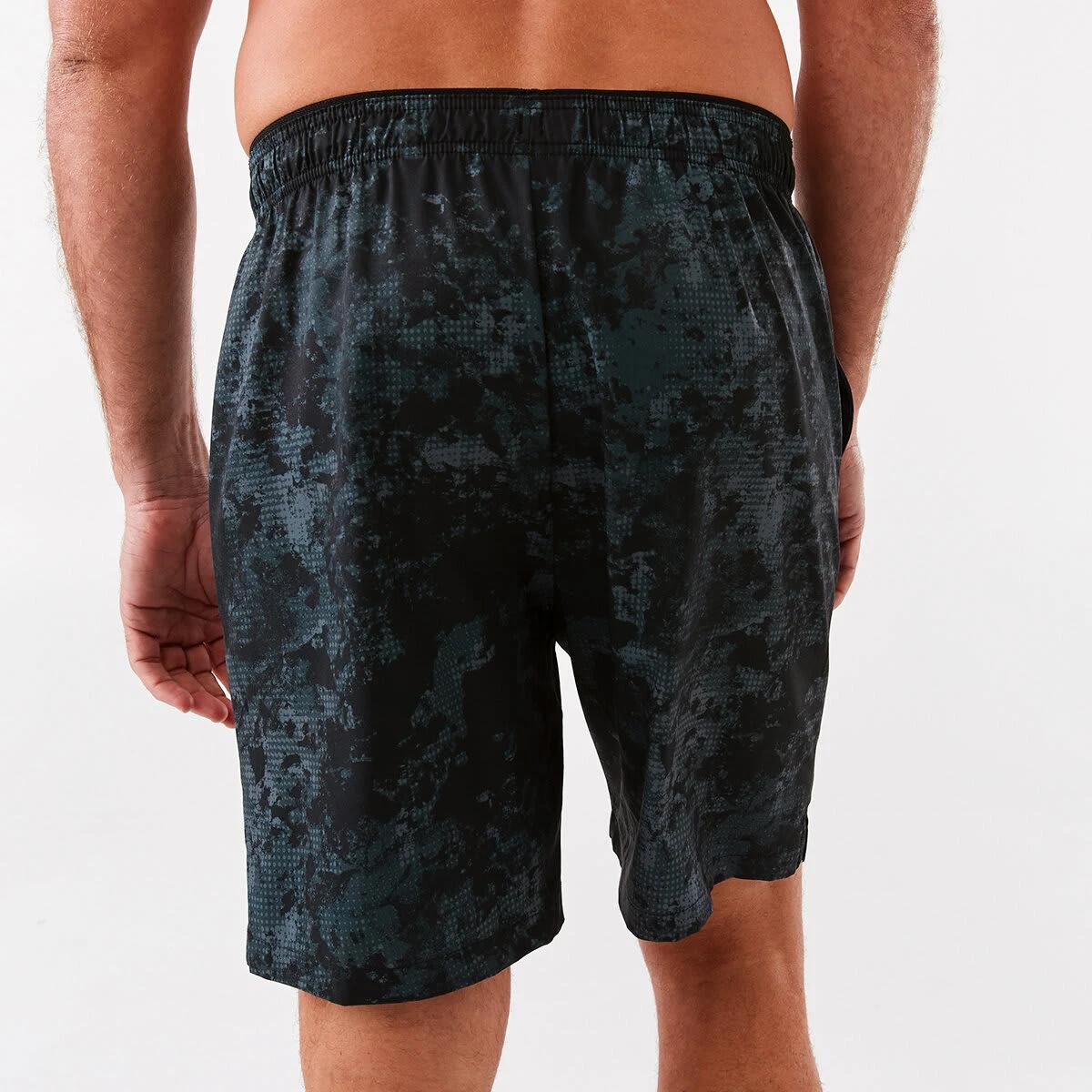 3 Active Mens Gym Shorts Dist Camo, 3 of 7
