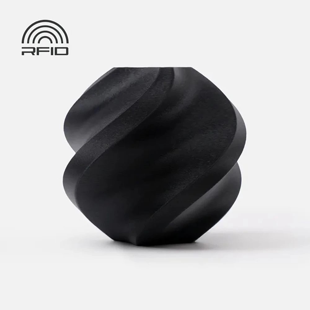 1 Bambu Lab PLA Matte 3D Filament Charcoal, 1 of 1