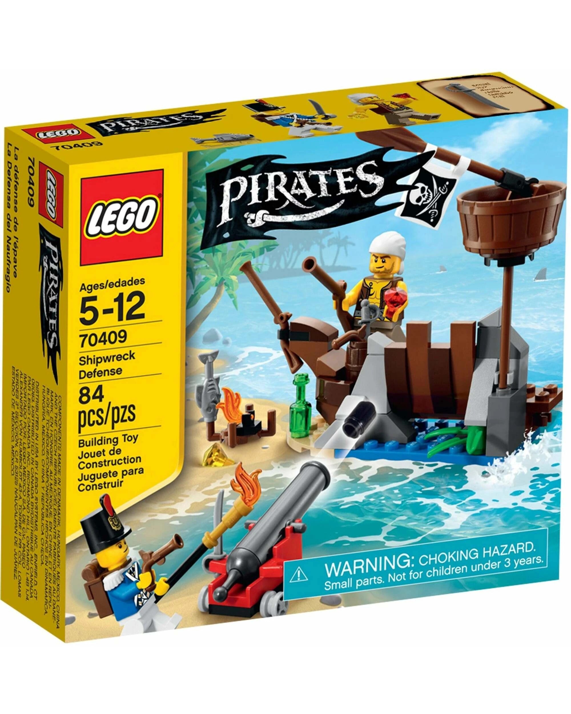 1 LEGO 70409 Shipwreck Defense - Pirate Hideout Playset, 1 of 5