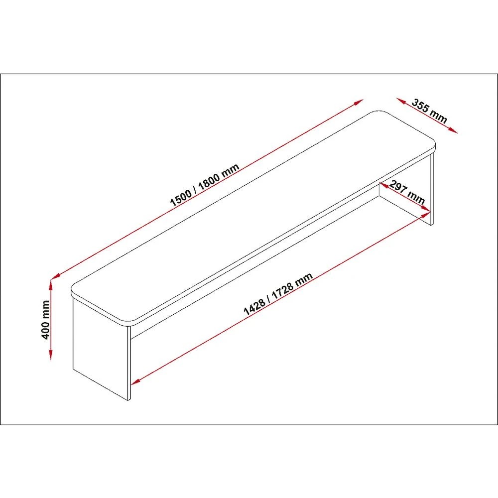 4 Toro Desk Hob 1800mm Grey Desks, Tables and Workstations, 4 of 4