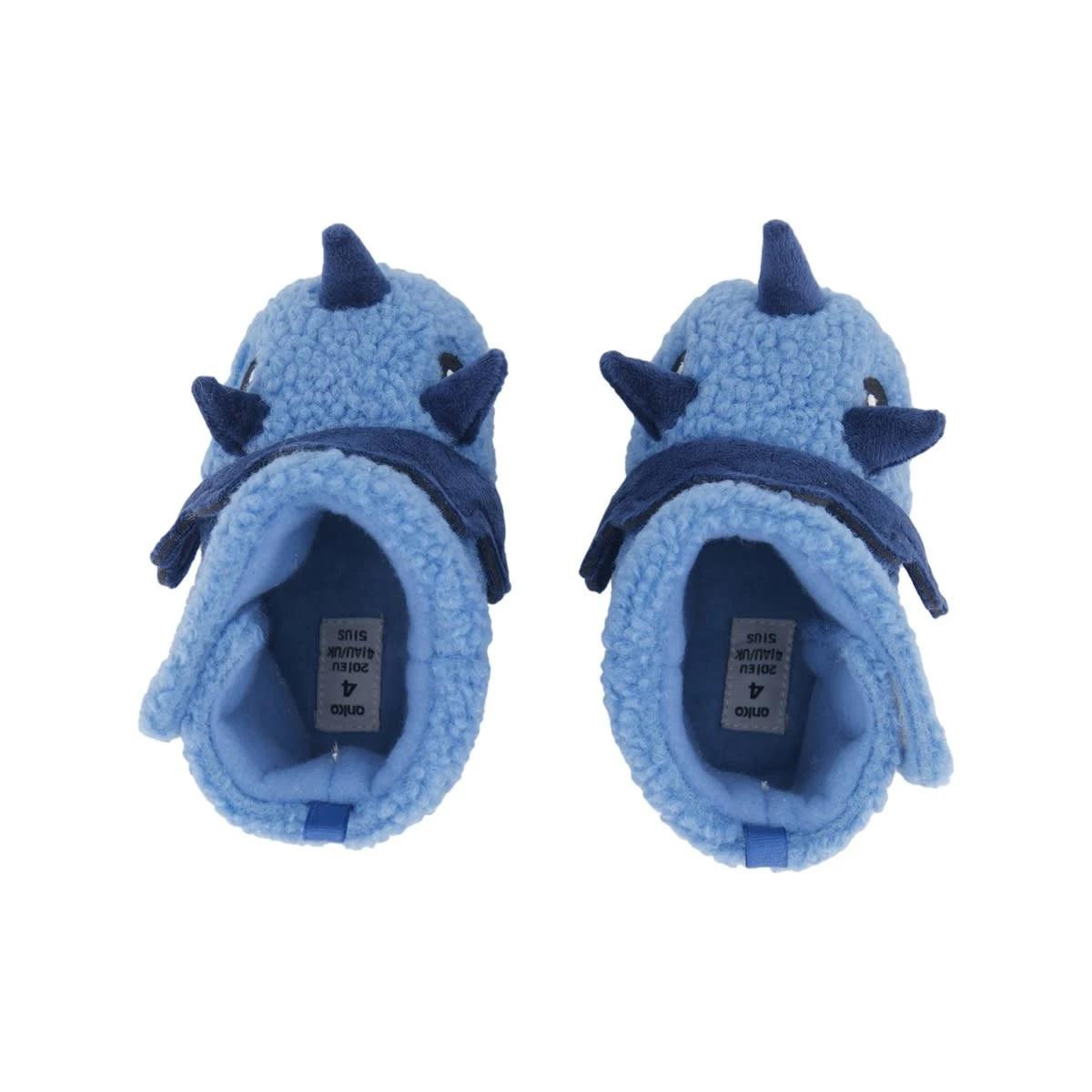 3 Baby Slipper Boots Strng Blue, 3 of 4