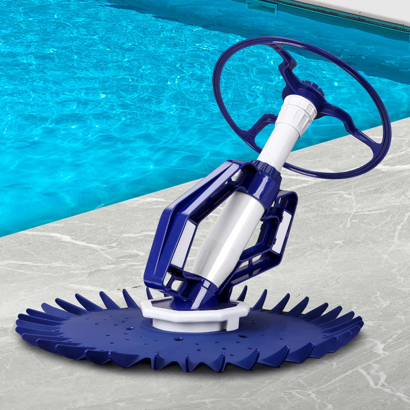 3 Alfordson Pool Cleaner Automatic Vacuum Floor Climb Wall Swimming Pool Hose 10M - Blue, 3 of 5