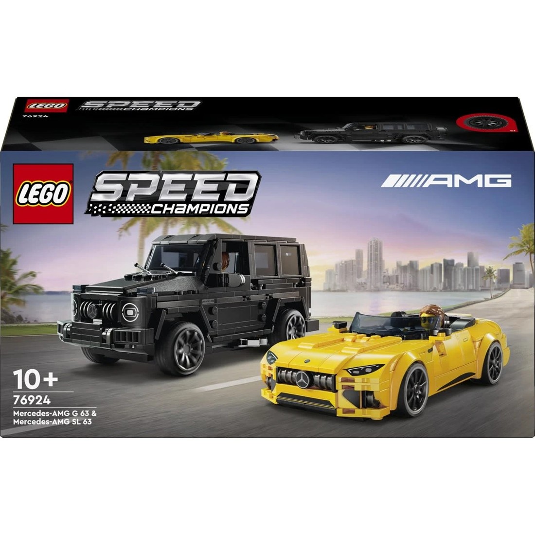 1 LEGO Speed Champions Mercedes-AMG G 63 & Mercedes-AMG SL 63 76924, 1 of 8