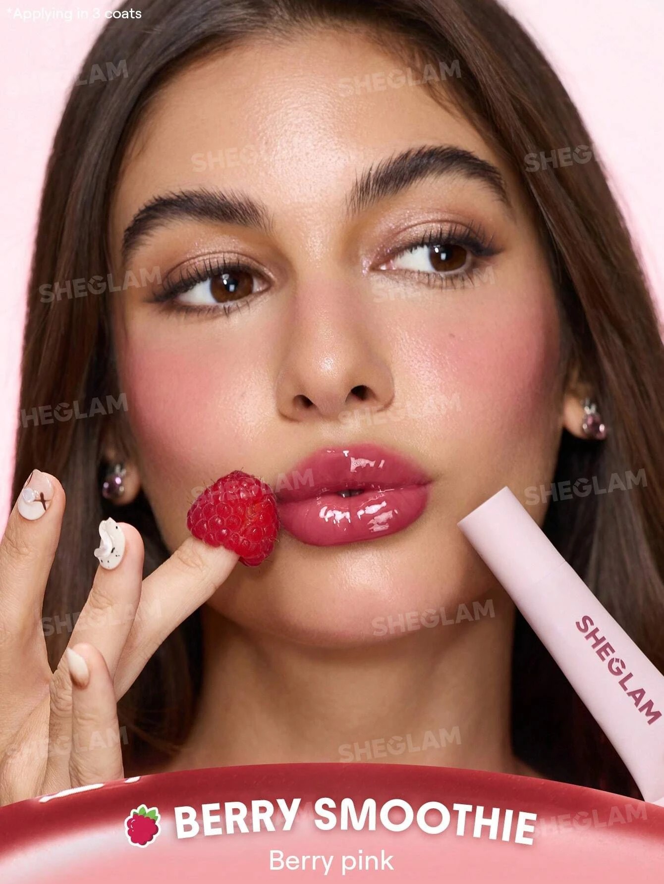 5 SHEGLAM Crystal Glaze Moisturising Lip Care 10ml - Berry Smoothie, 5 of 8