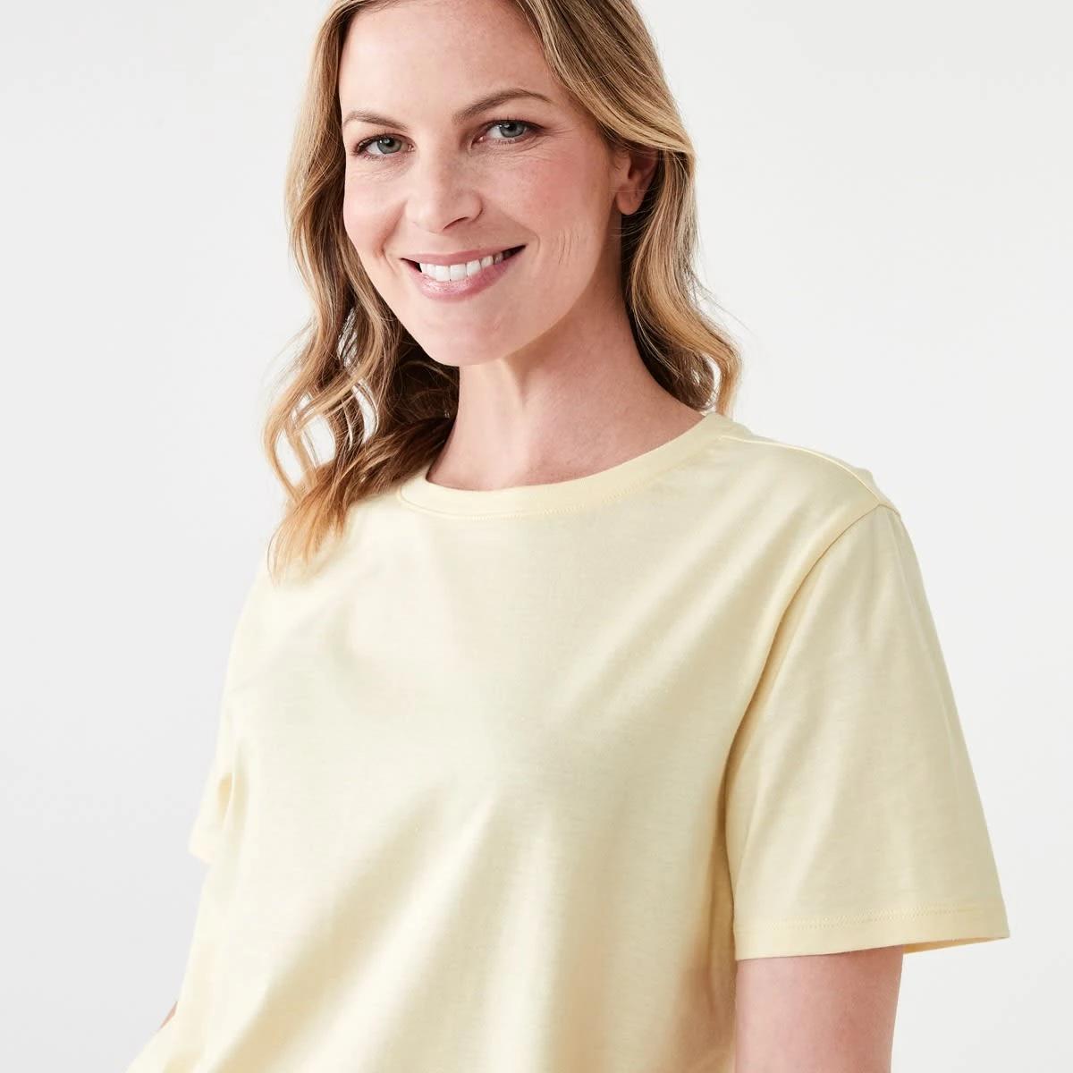 4 Short Sleeve Australian Cotton T-shirt FLAN, 4 of 5