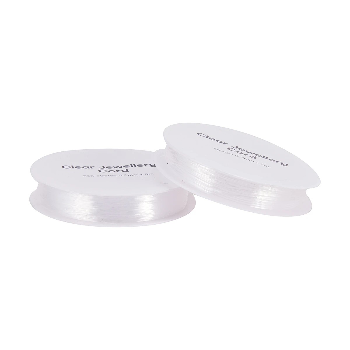 5 2 Pack Clear Jewellery Cord, 5 of 6