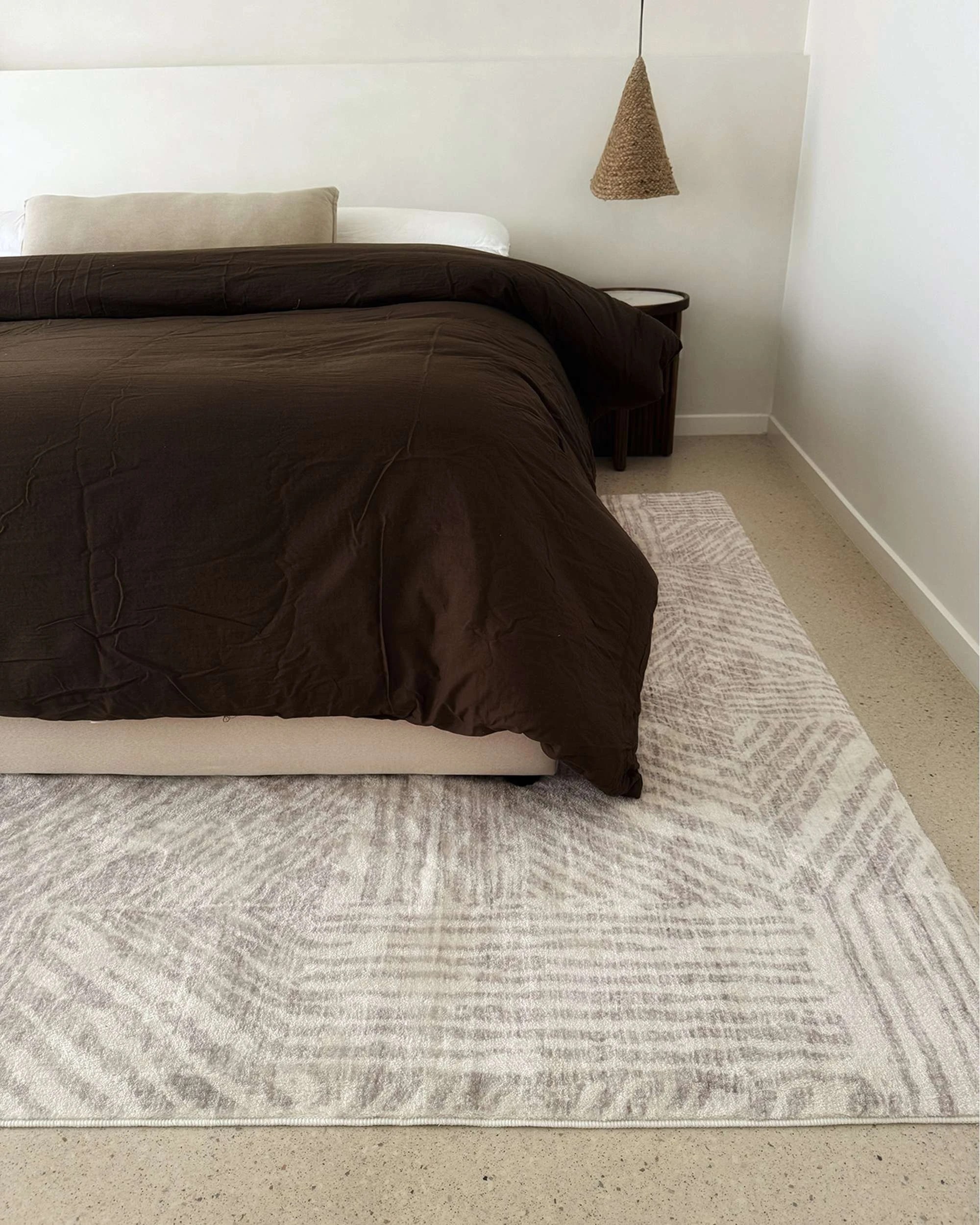 7 Loopsie Obu Geometric Washable Rug-230cm x 160cm - Grey, 7 of 7