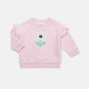 Frill Drop Shoulder Sweatshirt