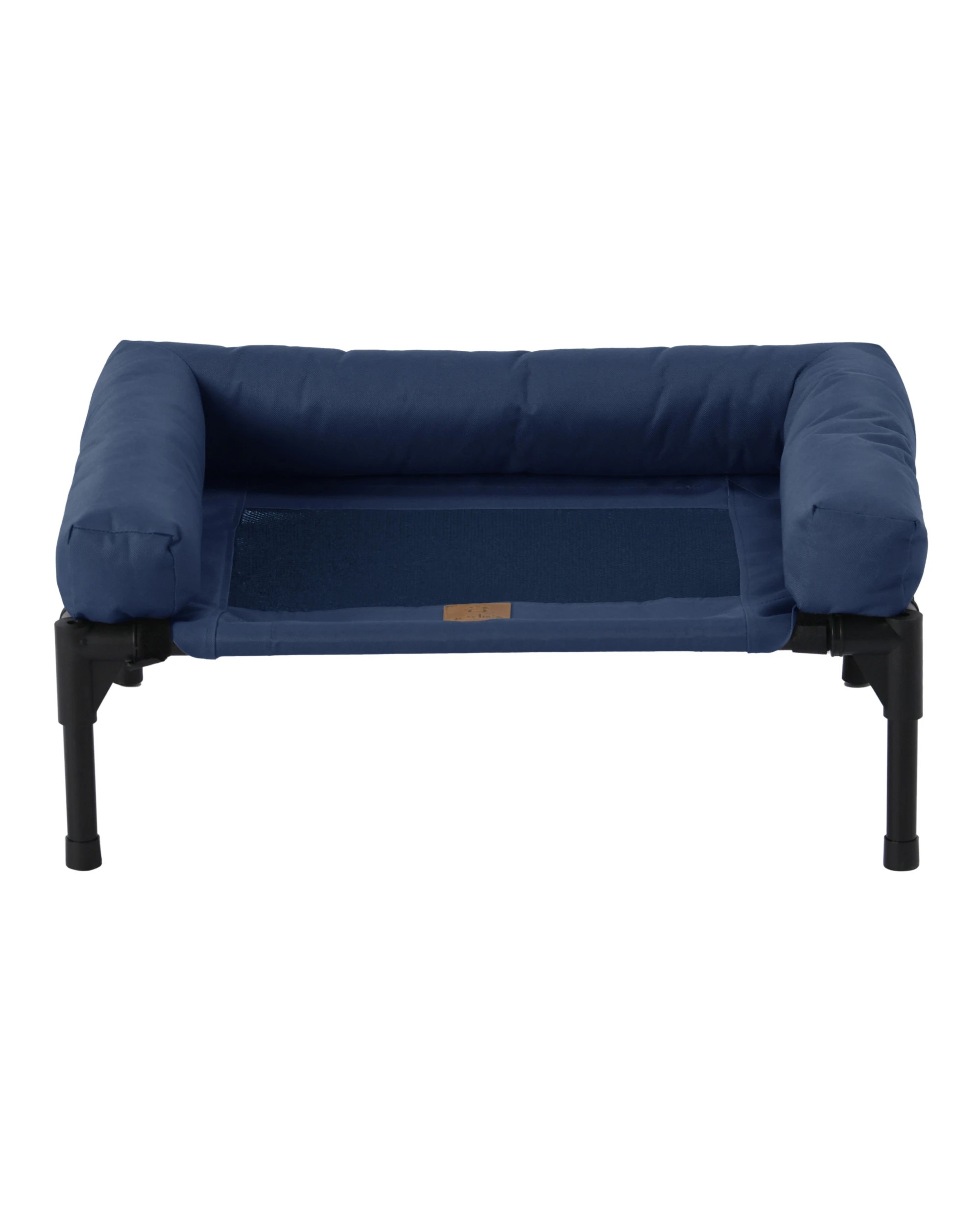 3 Charlie's Elevated Trampoline Bolster Sofa Dog Bed Blue Medium - Blue, 3 of 6