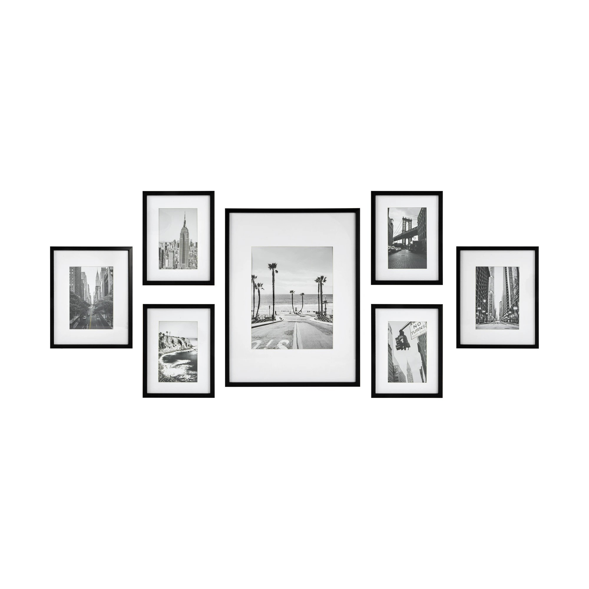 1 7 Piece Gallery Set - Black, 1 of 6