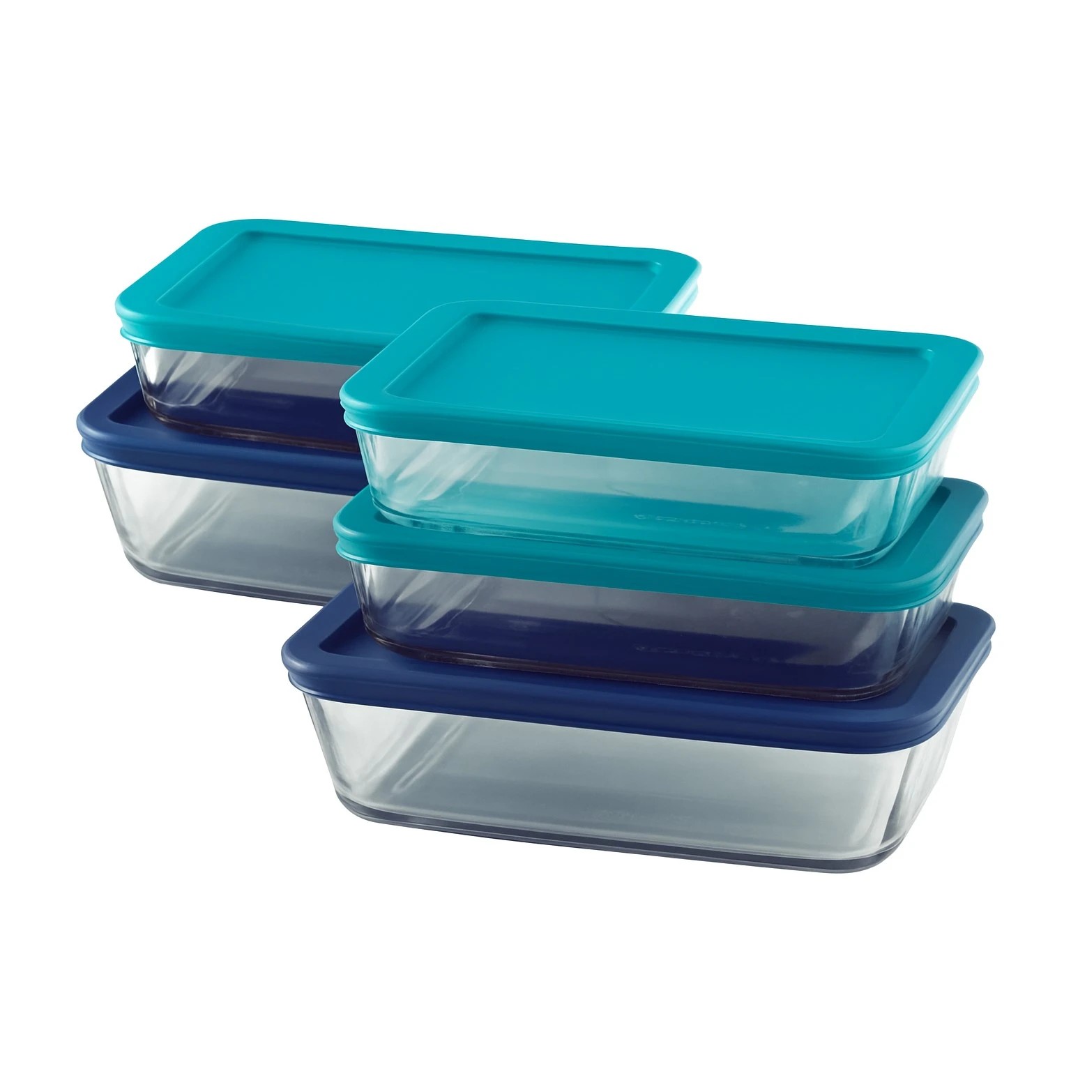 1 Set of 3 Pyrex Food Containers, 1 of 3