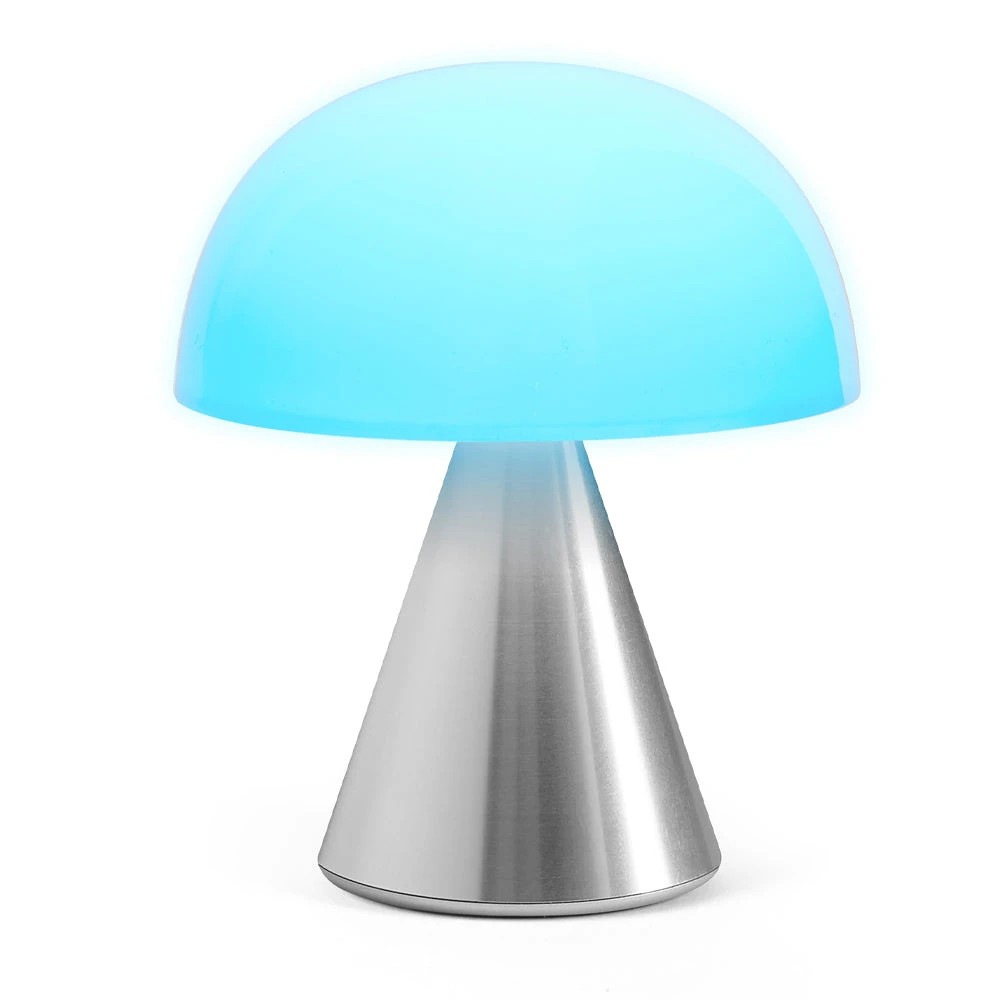 3 Lexon Mina M Medium Portable Led Lamp - Alu Polish - Metallic, 3 of 5