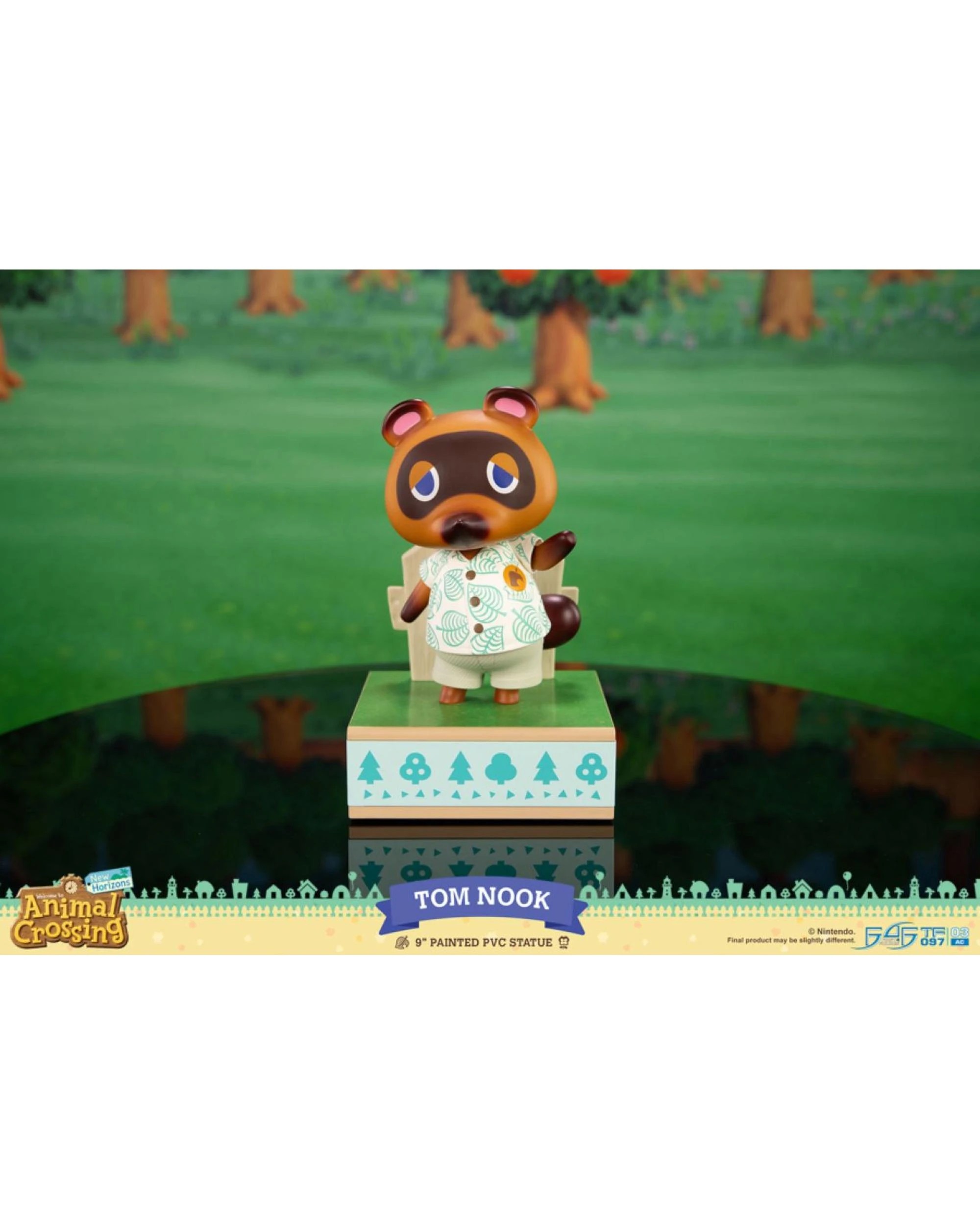 2 First 4 Figures Animal Crossing Tom Nook 9 inch PVC Statue, 2 of 10