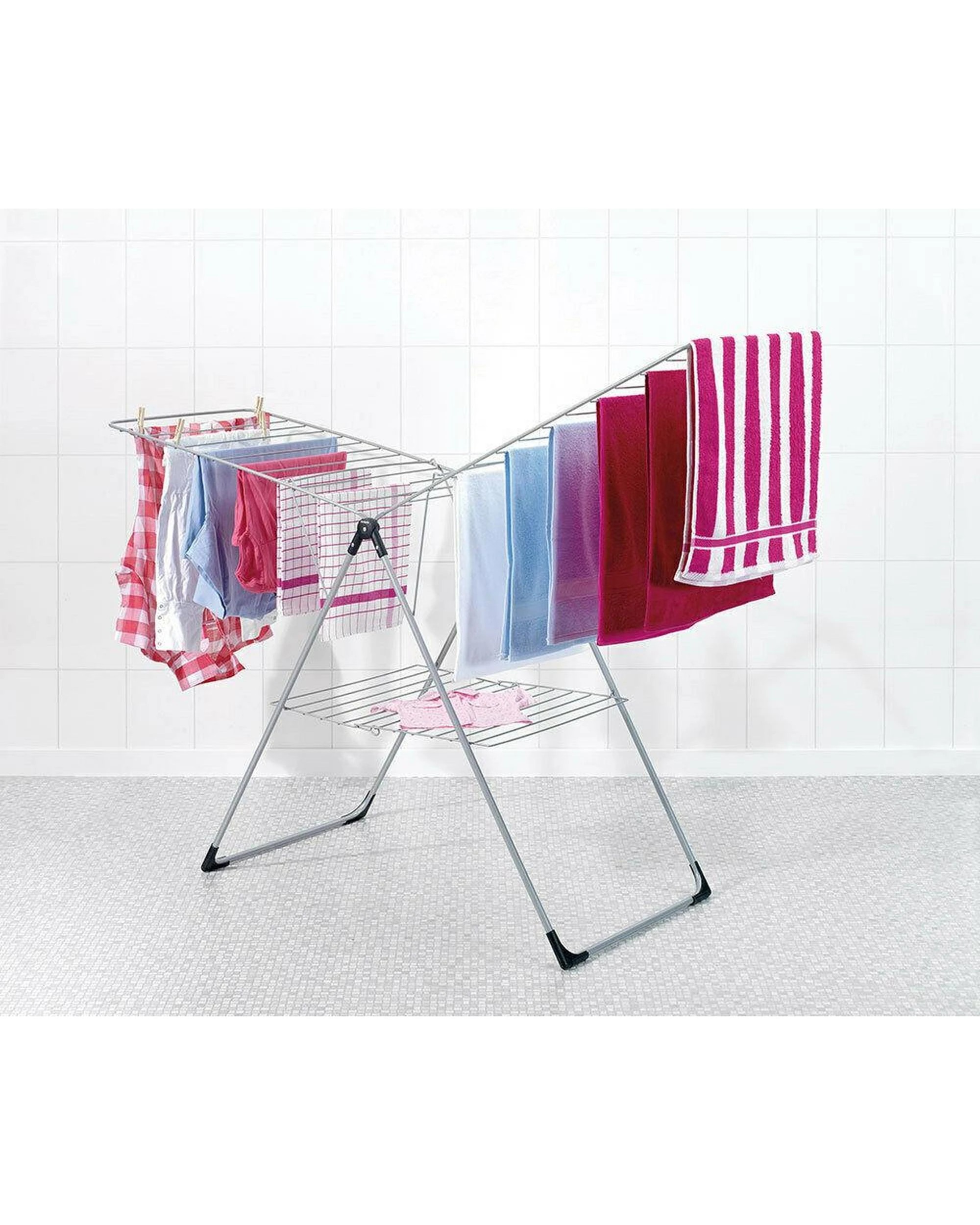 3 Brabantia TModel Laundry Clothes Dryer 20 Metre Rack  Airer Hanging  Grey, 3 of 7