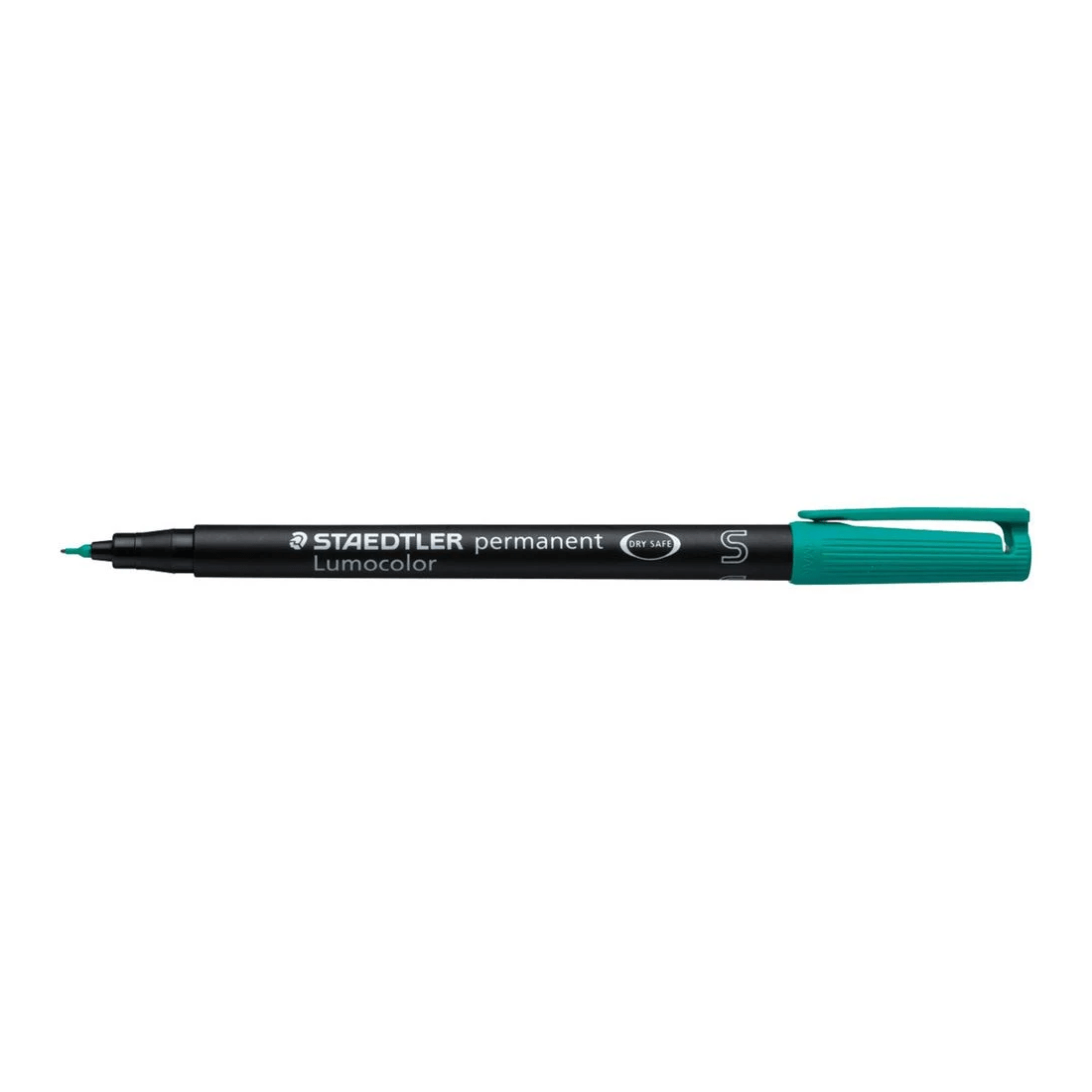 1 Staedtler Lumocolor Super Fine Permanent Marker Green, 1 of 6
