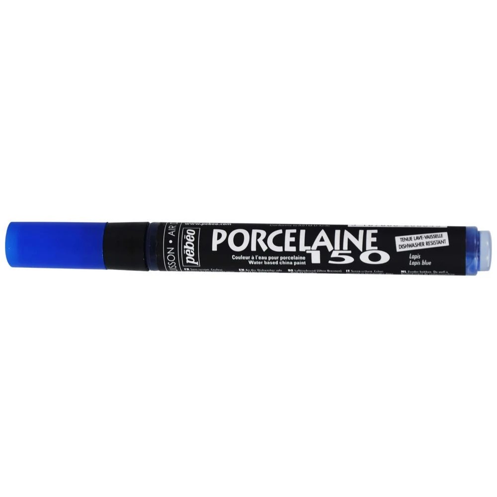 1 Pebeo Porcelaine 150 Marker Medium Tip Lapis, 1 of 2