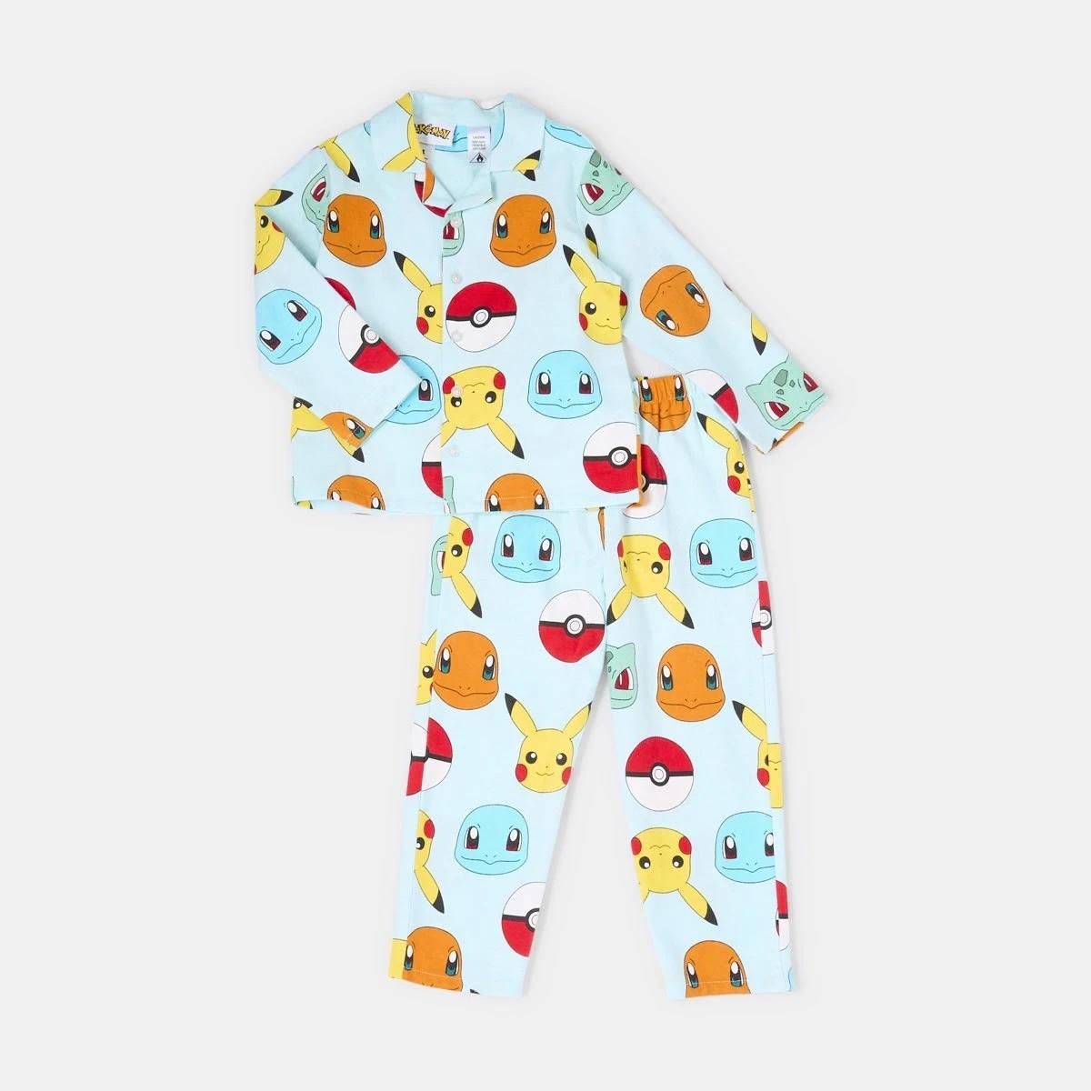 6 Pokemon License Pyjama Set Pokemon, 6 of 9