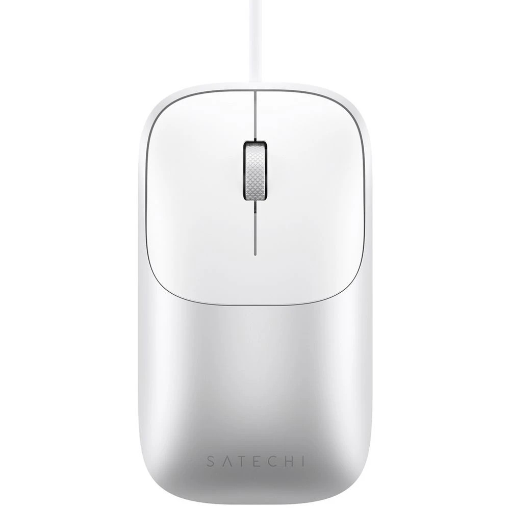 1 Satechi LX USB-C Wired Mouse Silver, 1 of 7