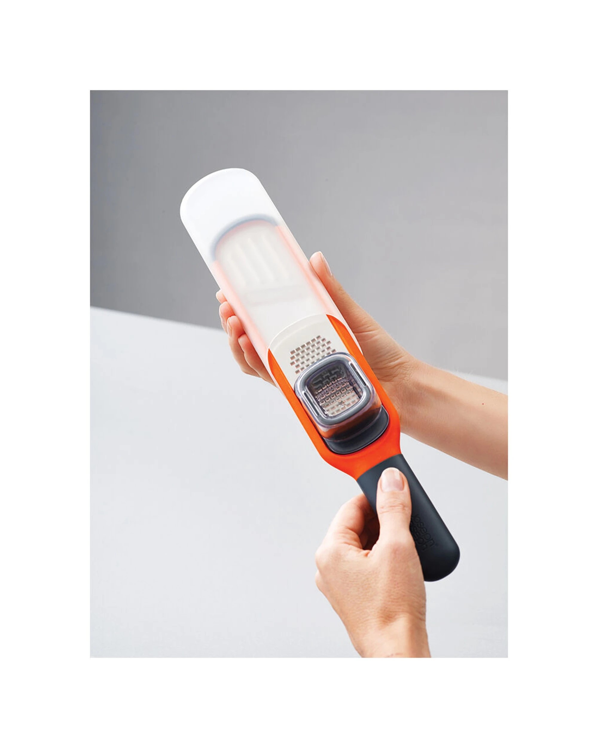 8 Joseph Joseph 2PK Handi-Grate 2-in-1 Mini Grater And Slicer Razor Sharp - Orange, 8 of 8