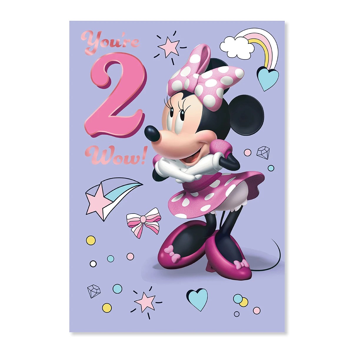 3 Connections from Hallmark 2nd Birthday Card - Minnie Mouse, 3 of 3