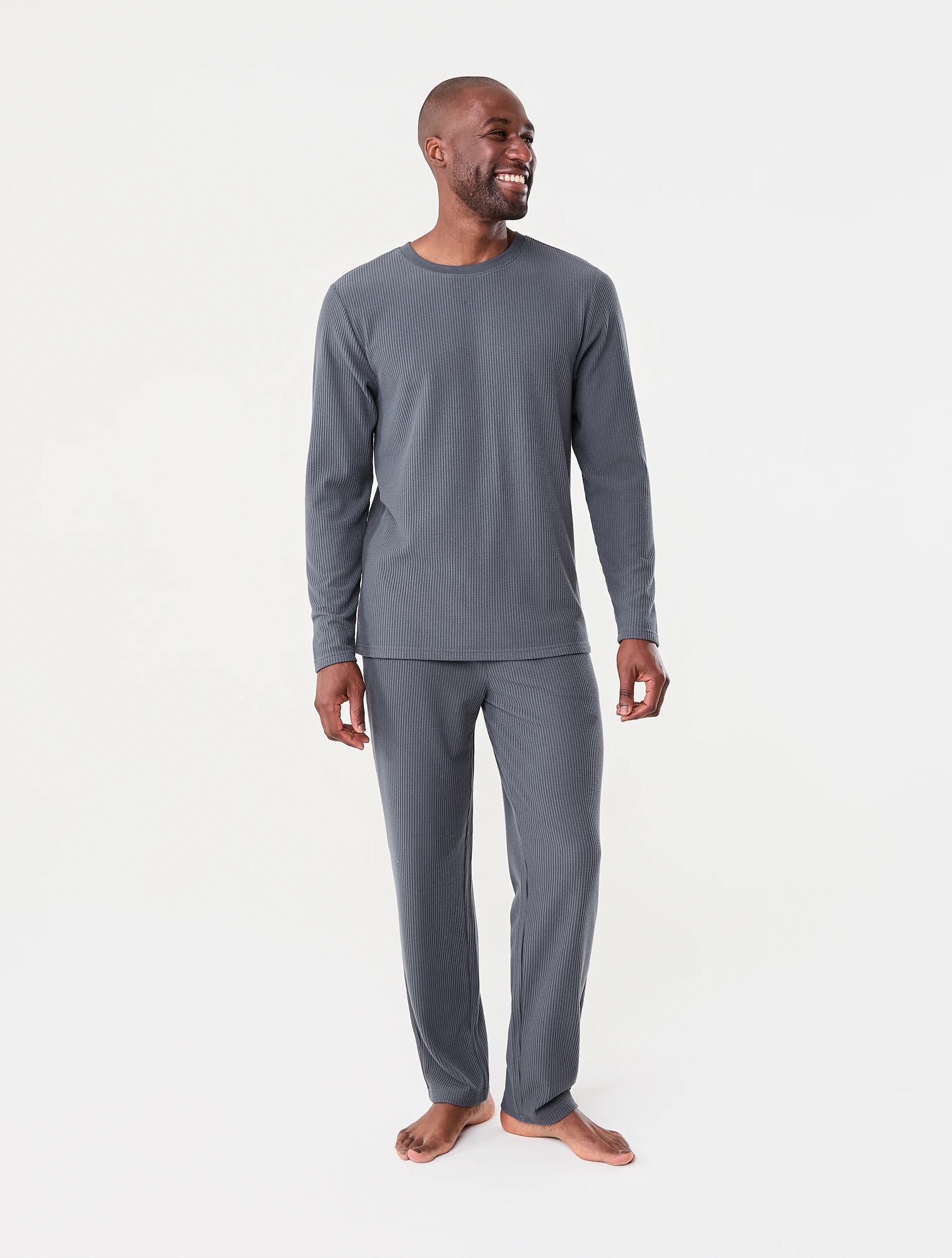 6 Waffle Pants Blu Ombre, 6 of 6