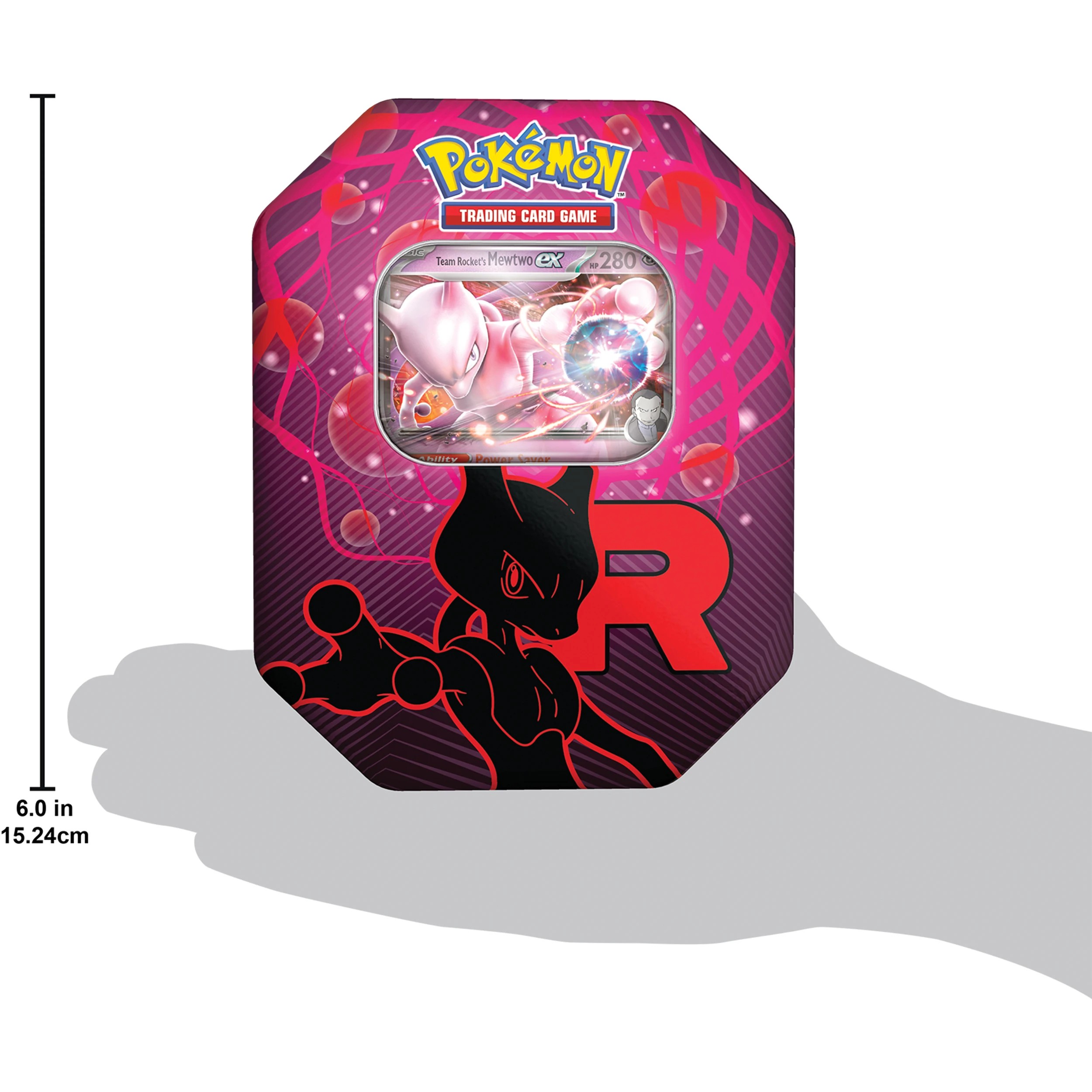 3 Pokemon Trading Card Game: Team Rocket Tin - Assorted, 3 of 8