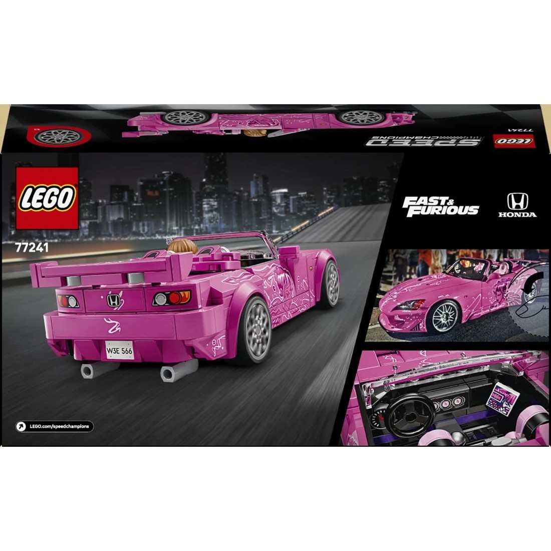 11 LEGO Speed Champions 2 Fast 2 Furious Honda S2000 77241, 11 of 11