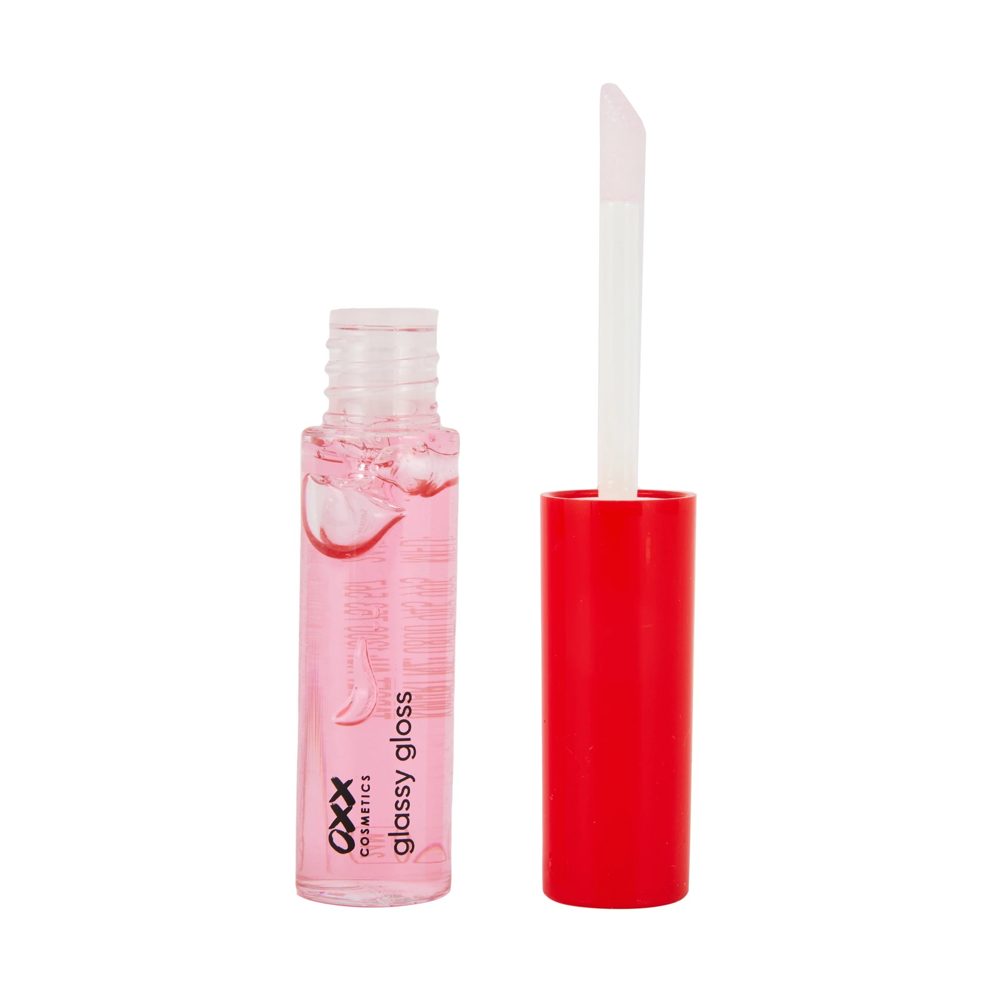 2 OXX Cosmetics Glassy Gloss Lip Gloss - Clear Pink, 2 of 6
