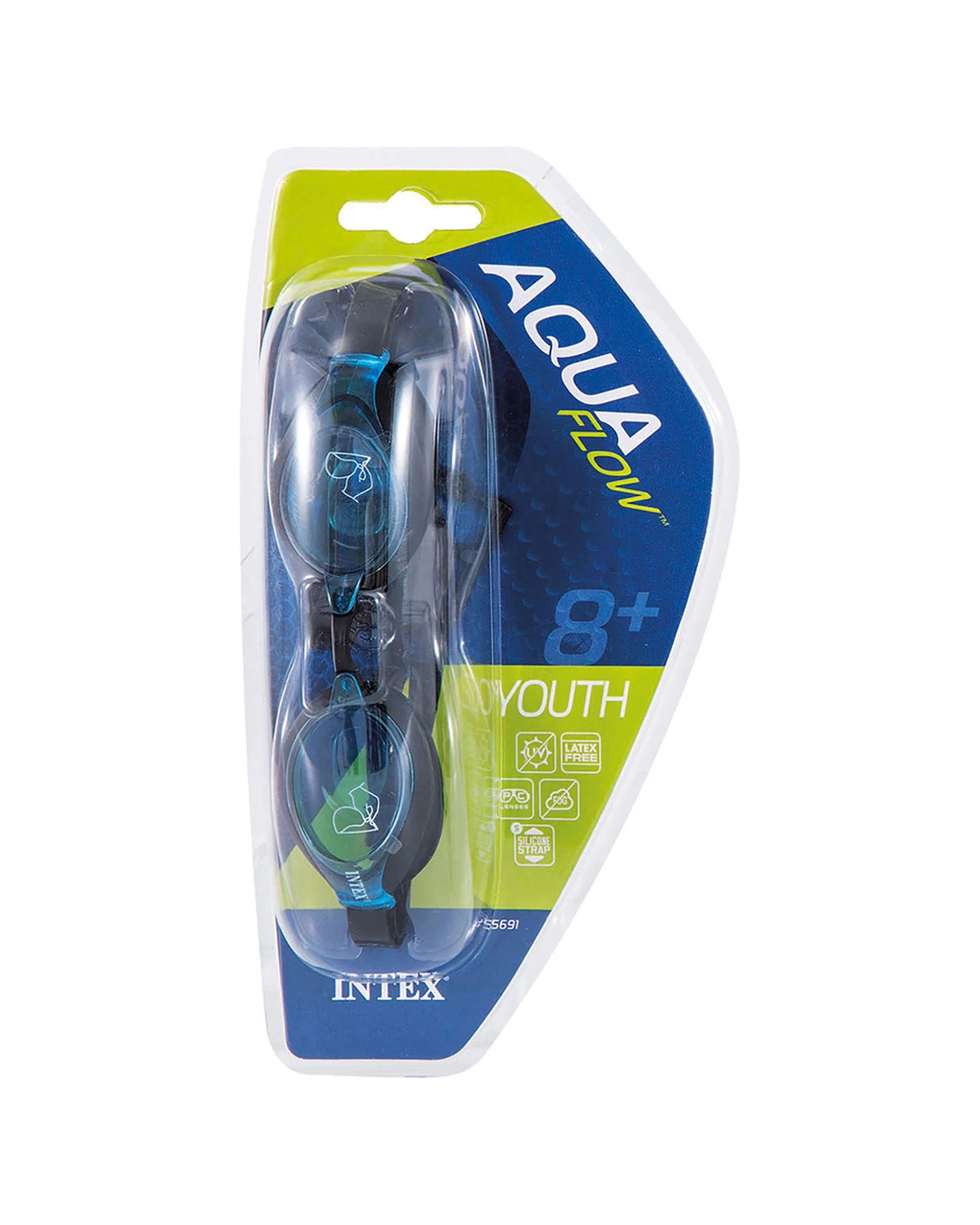 5 Intex Silicone Sport Racing Swimming Goggles, 5 of 6