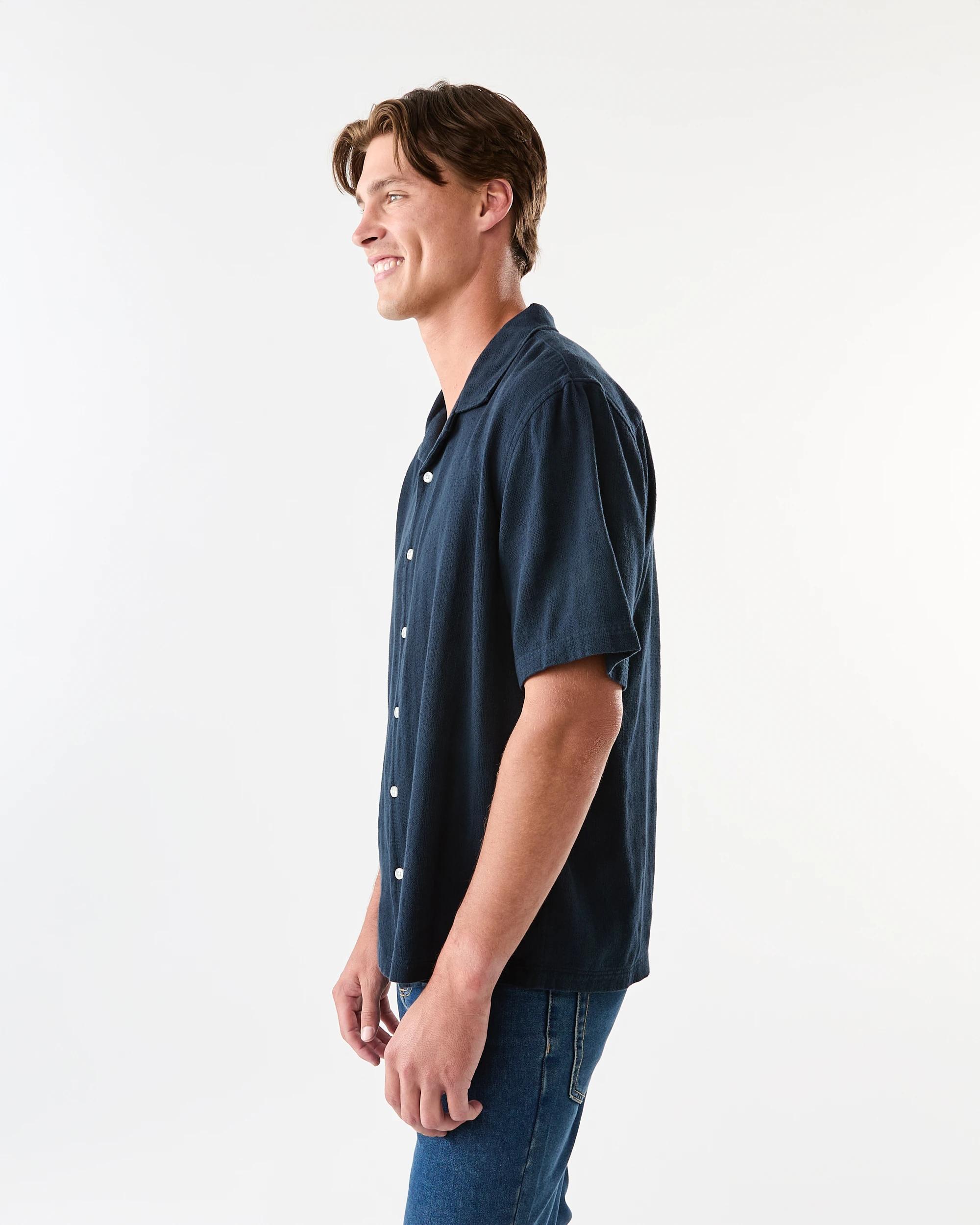 5 Short Sleeve Geometric Shirt Sky Cptn, 5 of 7