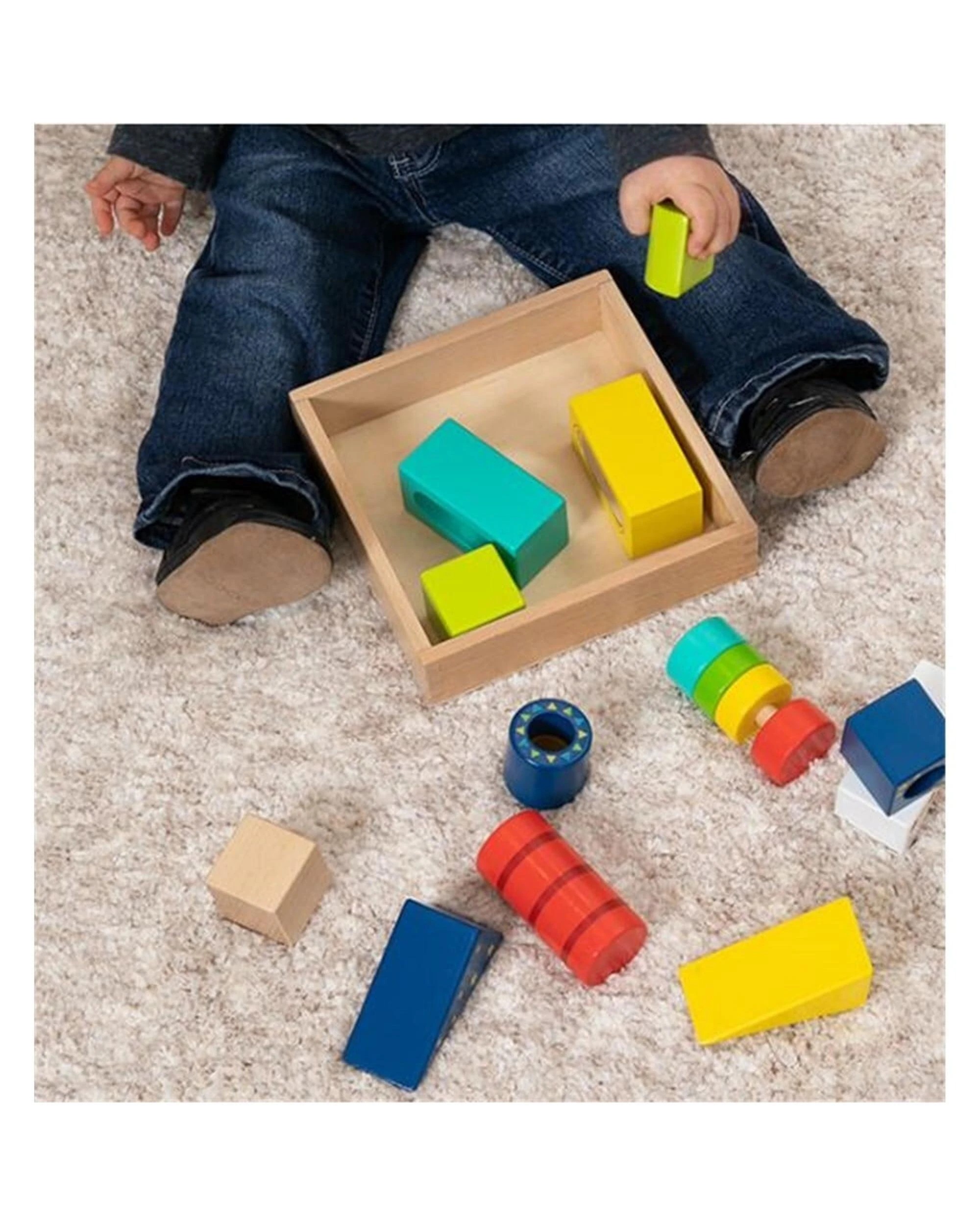 5 Fat Brain Toy Co Explore and Discover Sensory Blocks, 5 of 7