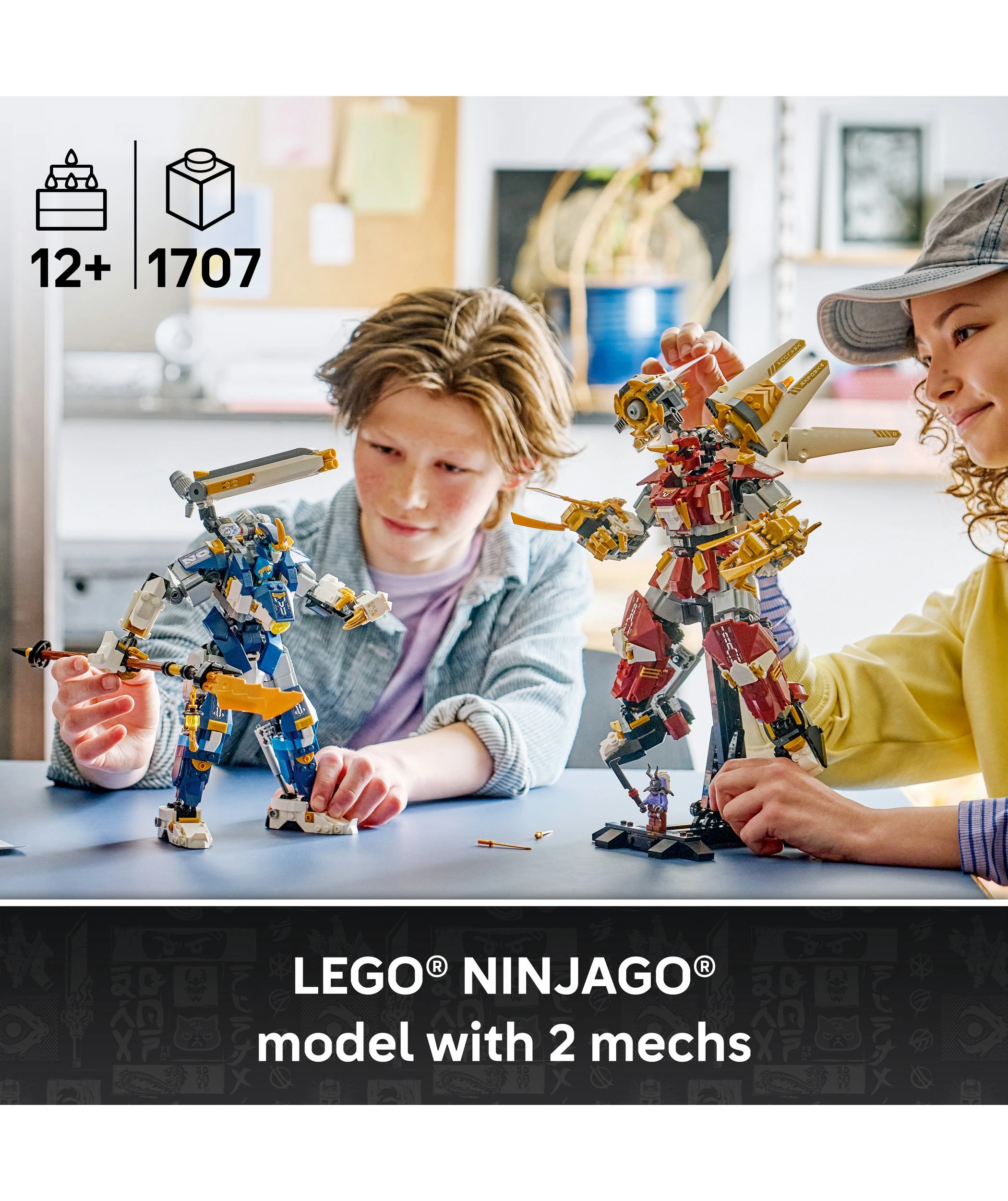 3 LEGO Ninjago The Twin Titan Mechs 71870, 3 of 9