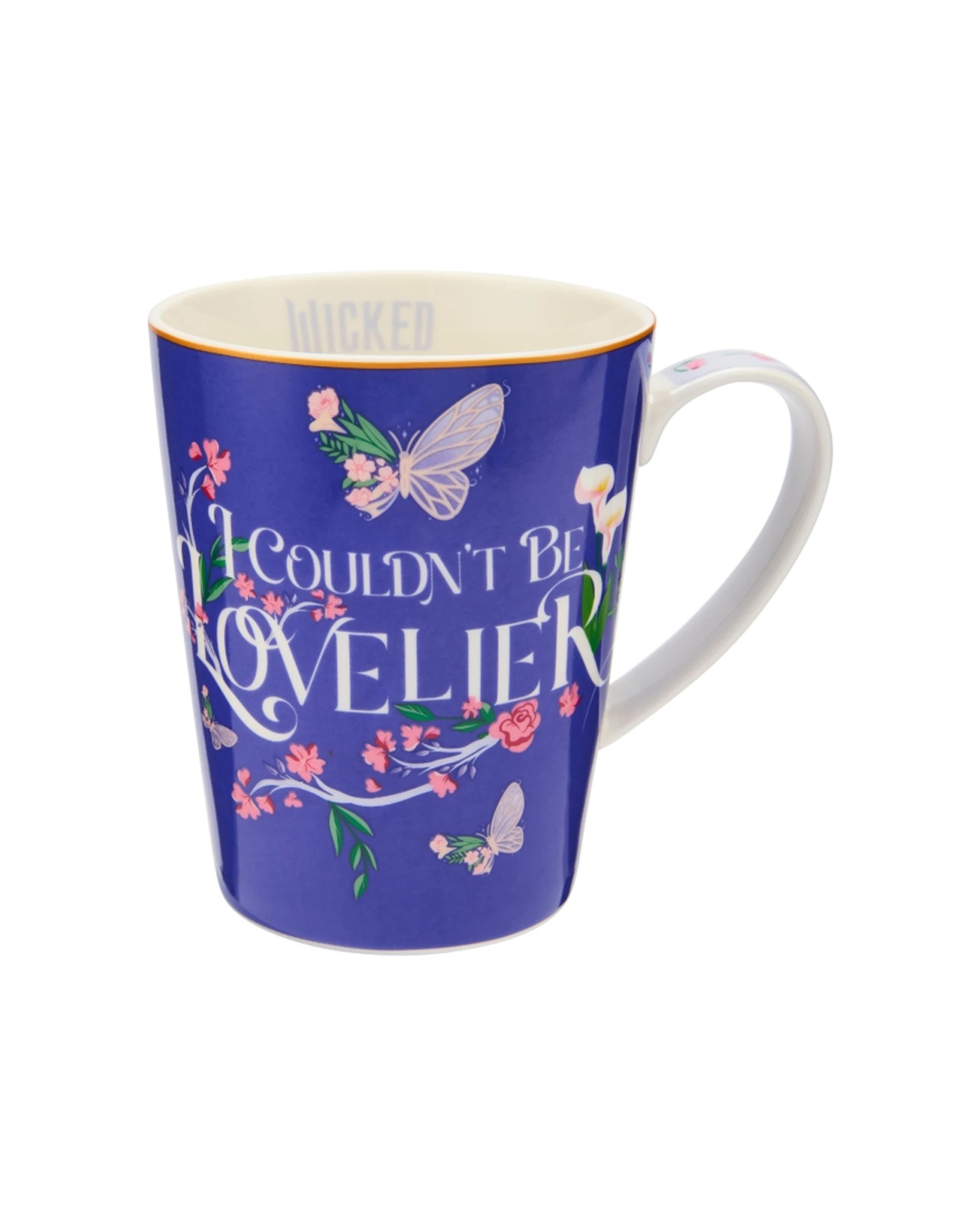 1 Maxwell Williams Wicked Conical Mug Lovelier 450ml Porcelain Gift Box Tableware - Multi, 1 of 1