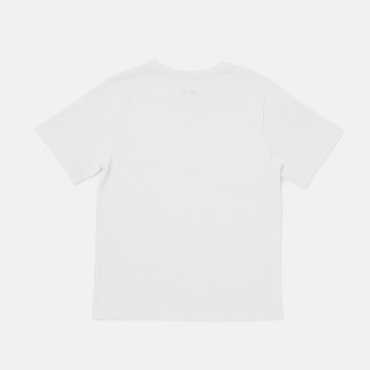 8 Short Sleeve Plain T-shirt WHITE, 8 of 8