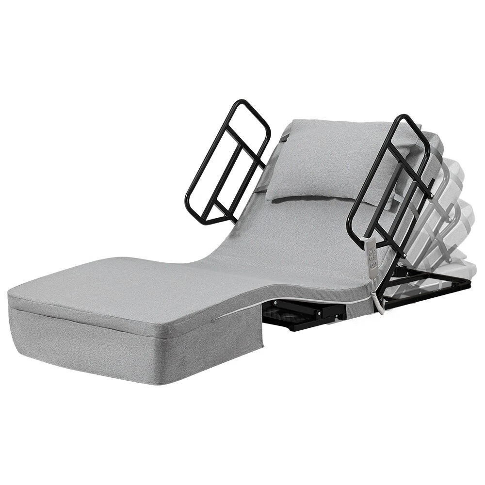 1 Equipmed Electric Adjustable Bed - Grey, 1 of 1